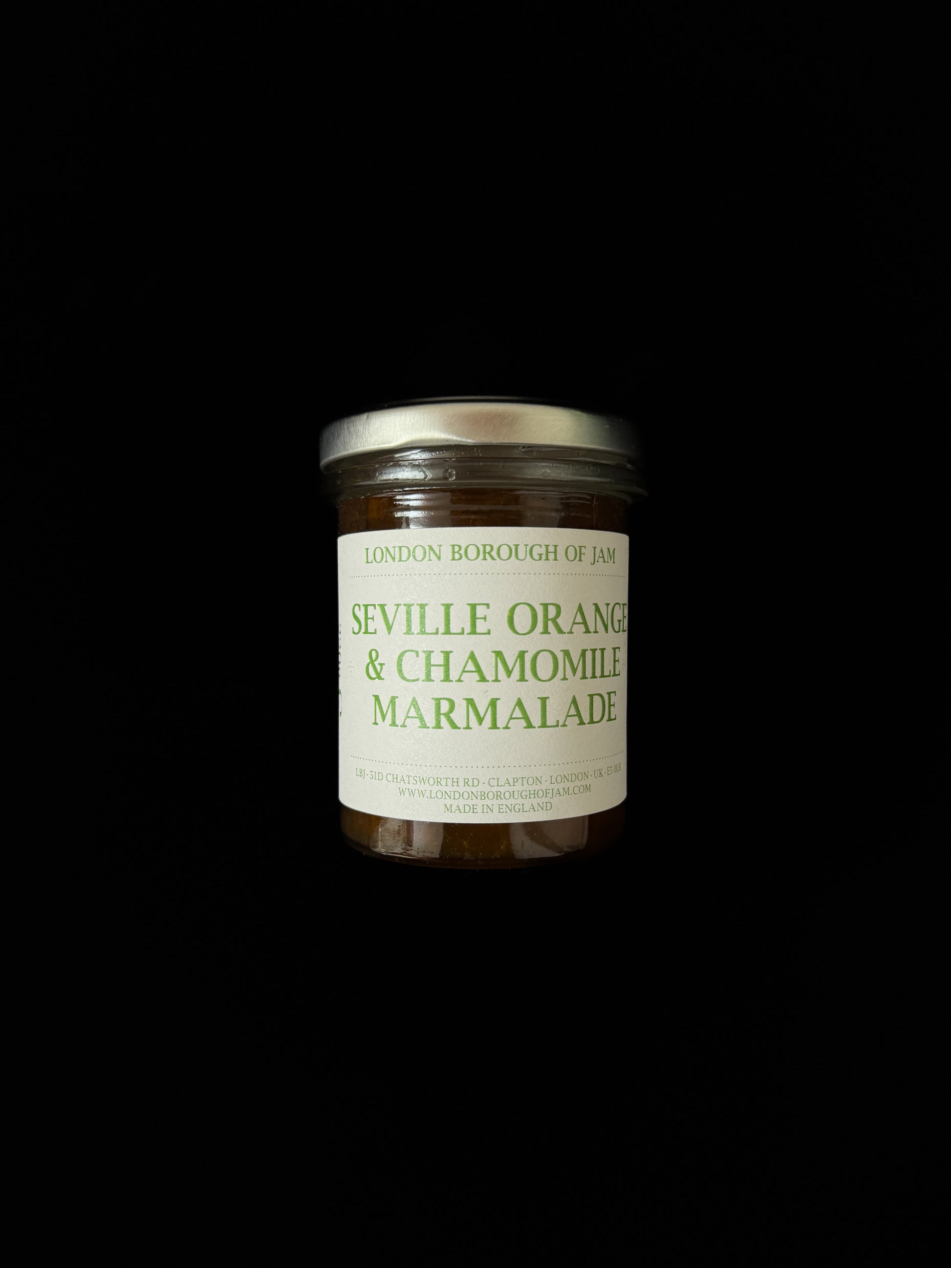 Seville Orange & Chamomile Marmalade London Borough of Jam