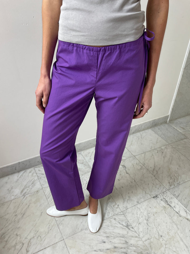 Tie Pants, Purple Brooke Callahan