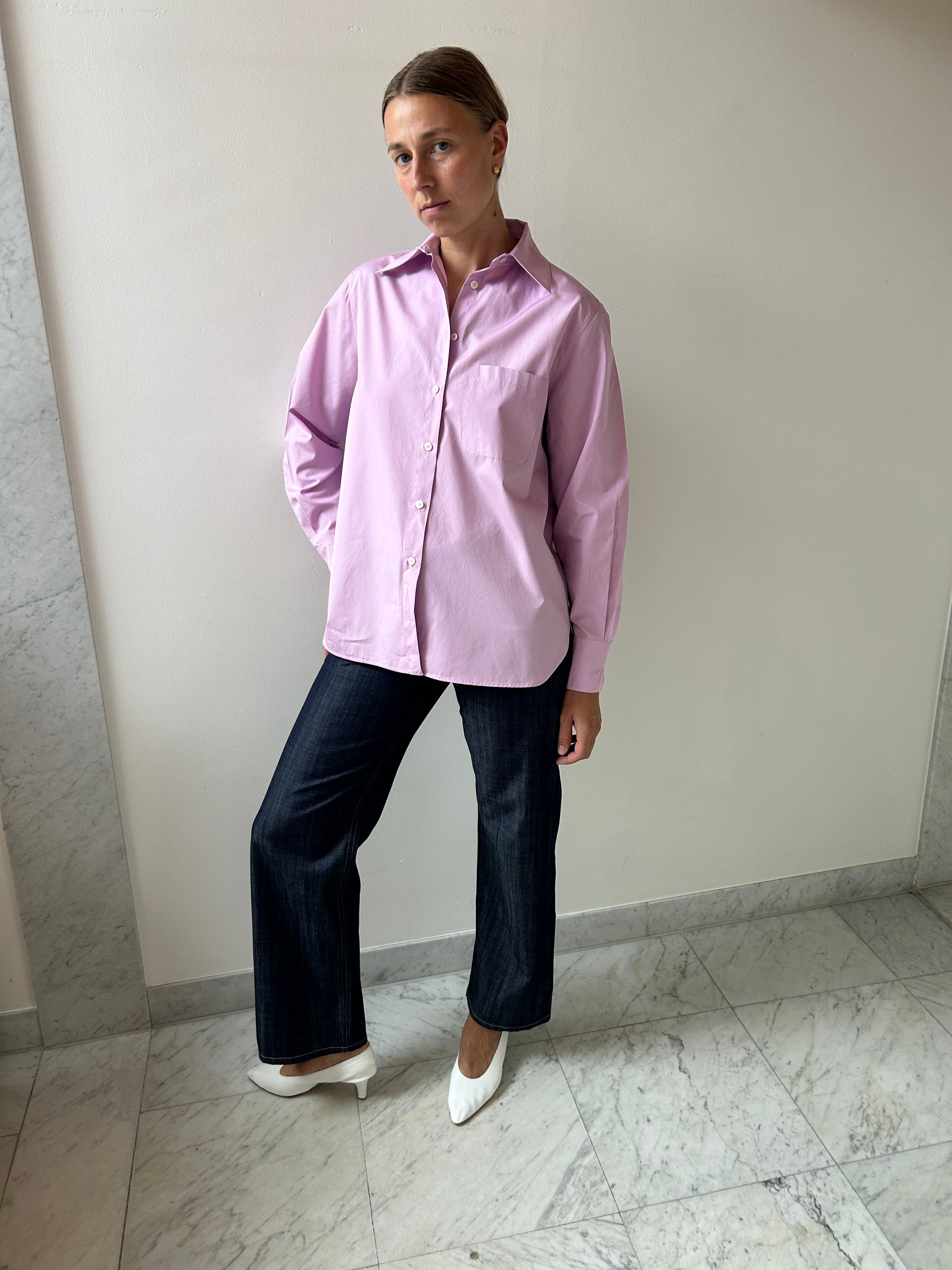 House Shirt, Pink CARMEN