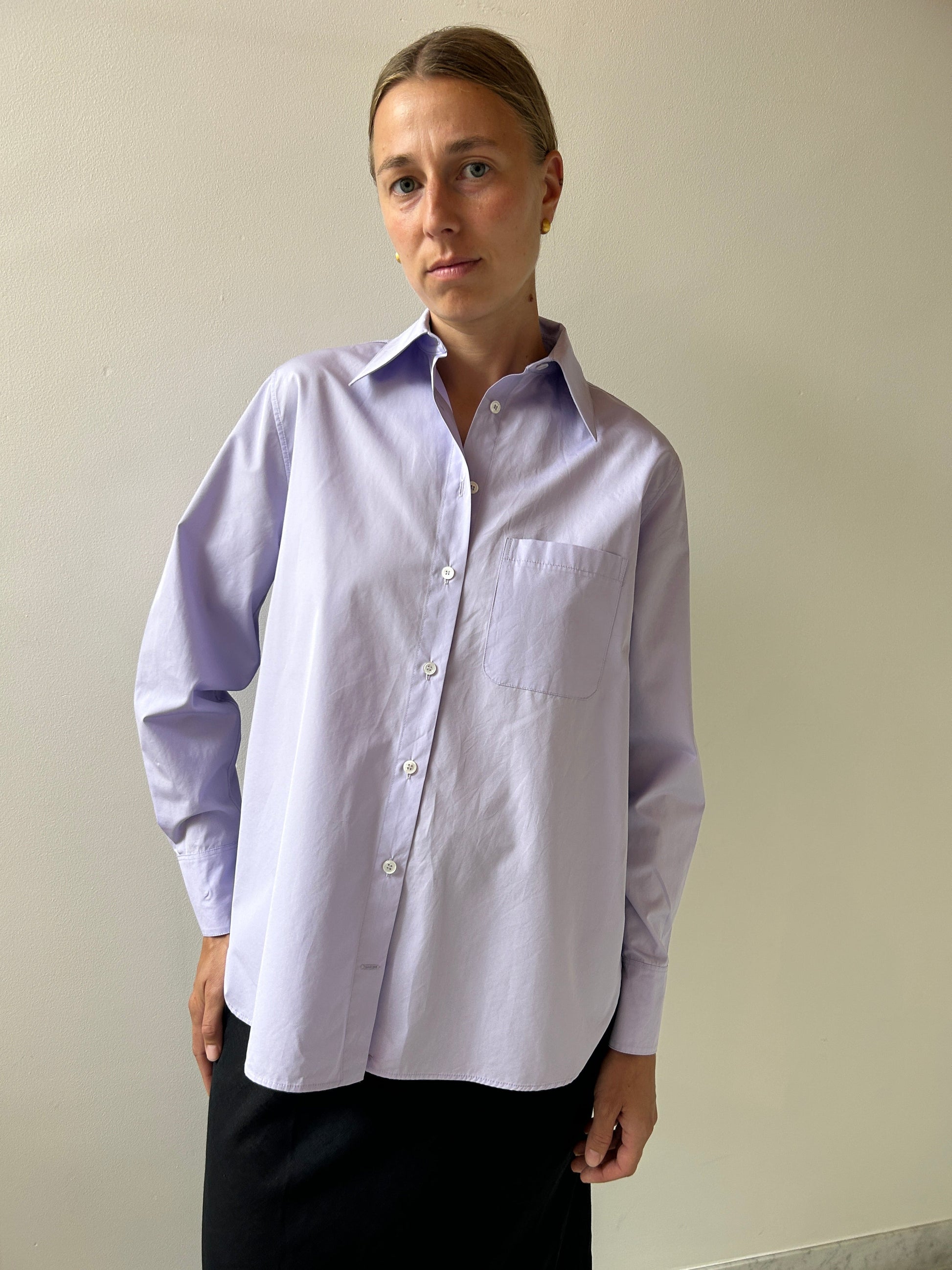 House Shirt, Lilac CARMEN