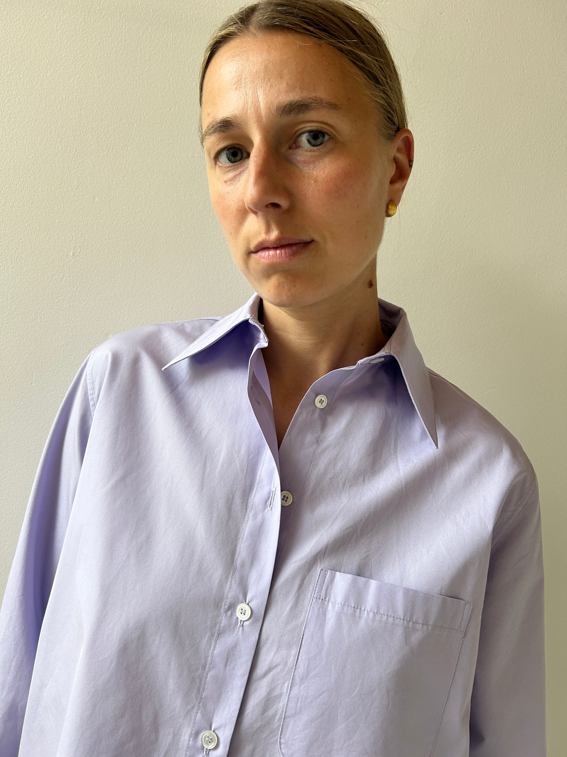 House Shirt, Lilac CARMEN