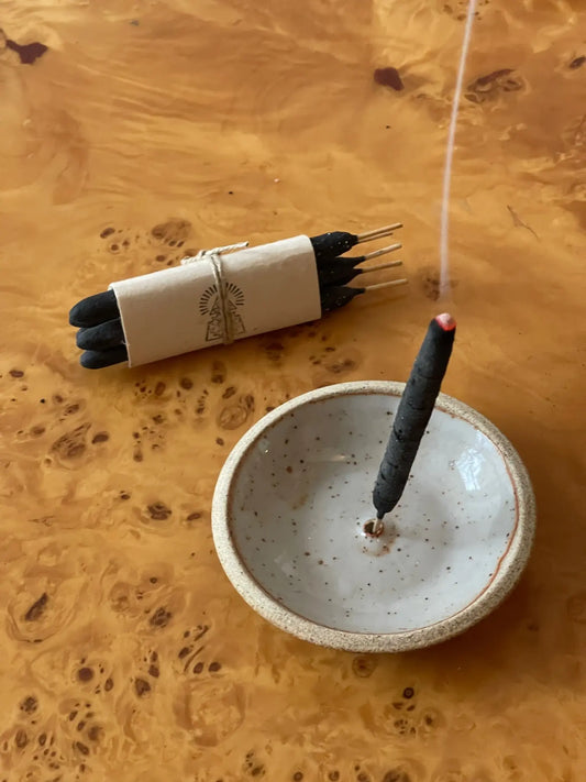 Stoneware Incense Holder INCAUSA