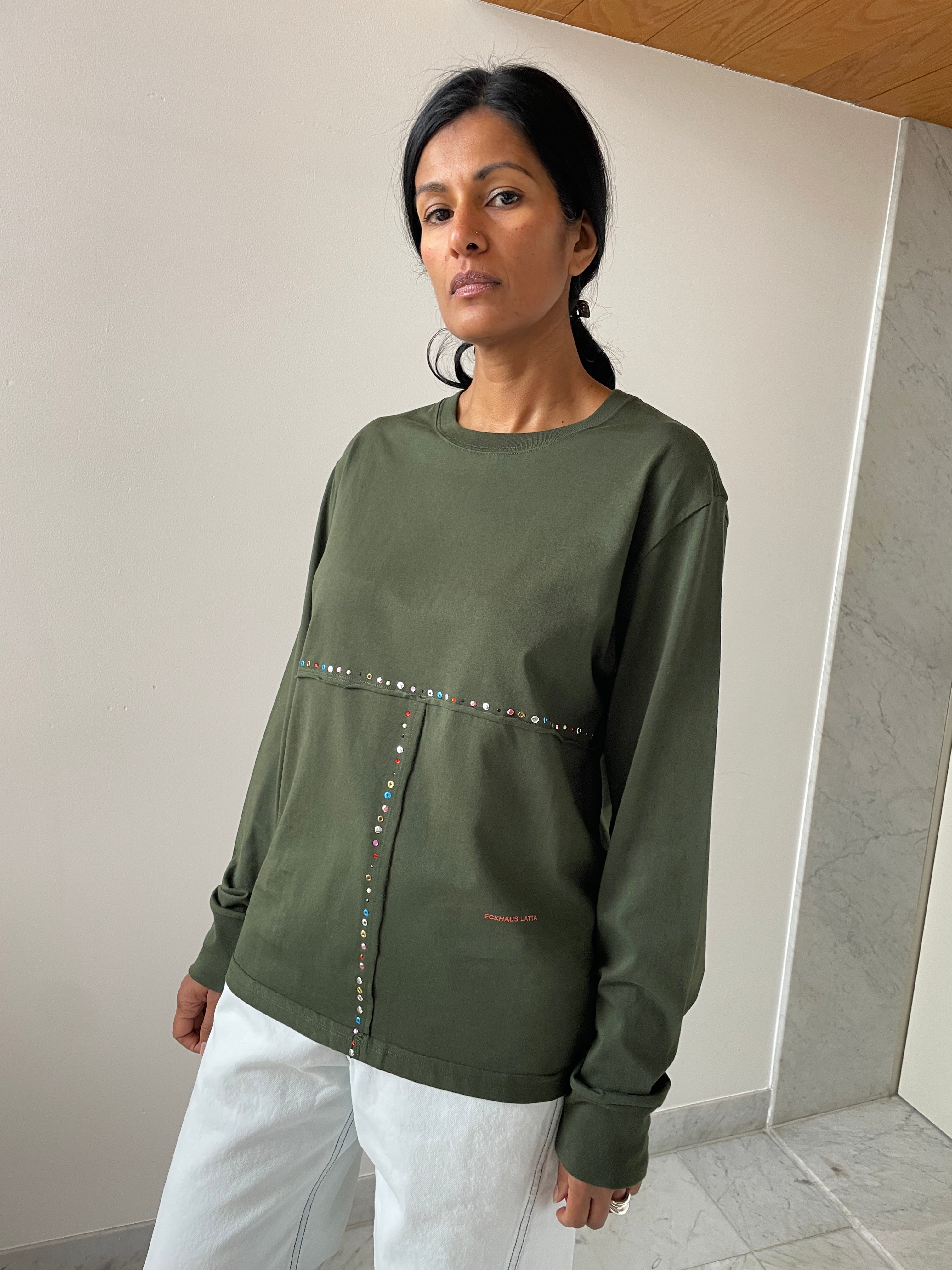 omas hande トップス EckhausLatta_LappedLongSleeve_