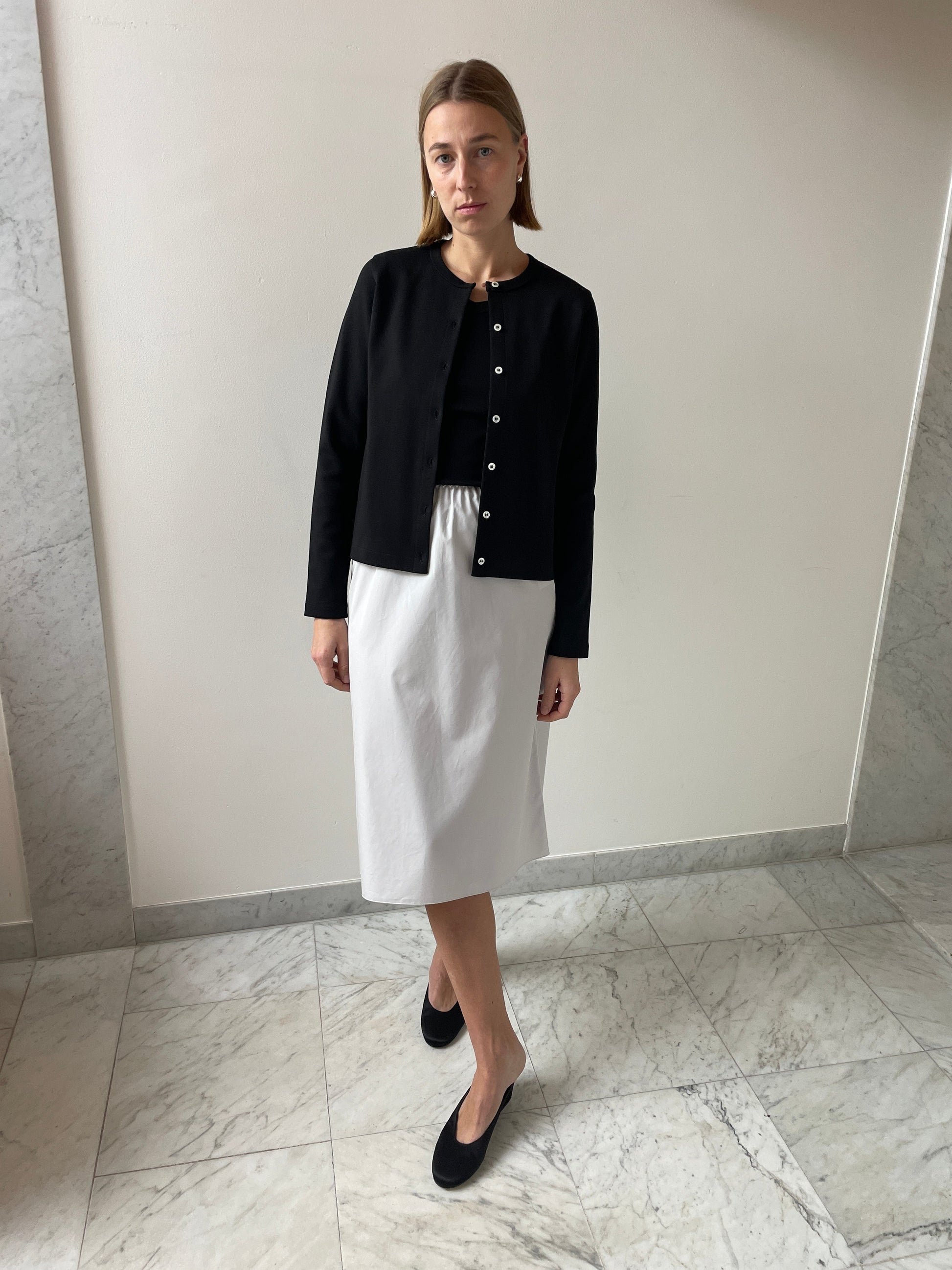 Poppy Cardigan, Black FLORE FLORE