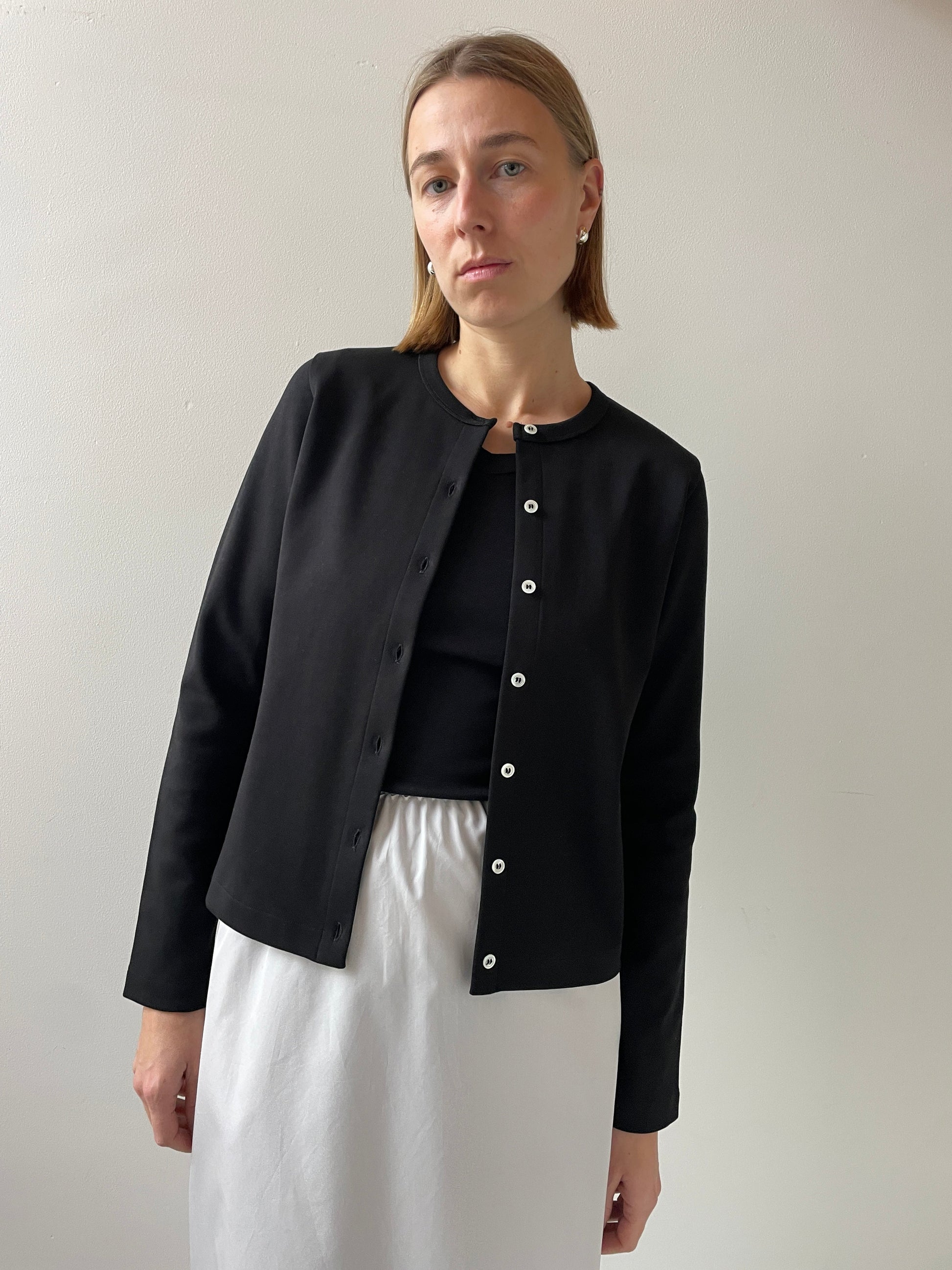 Poppy Cardigan, Black FLORE FLORE