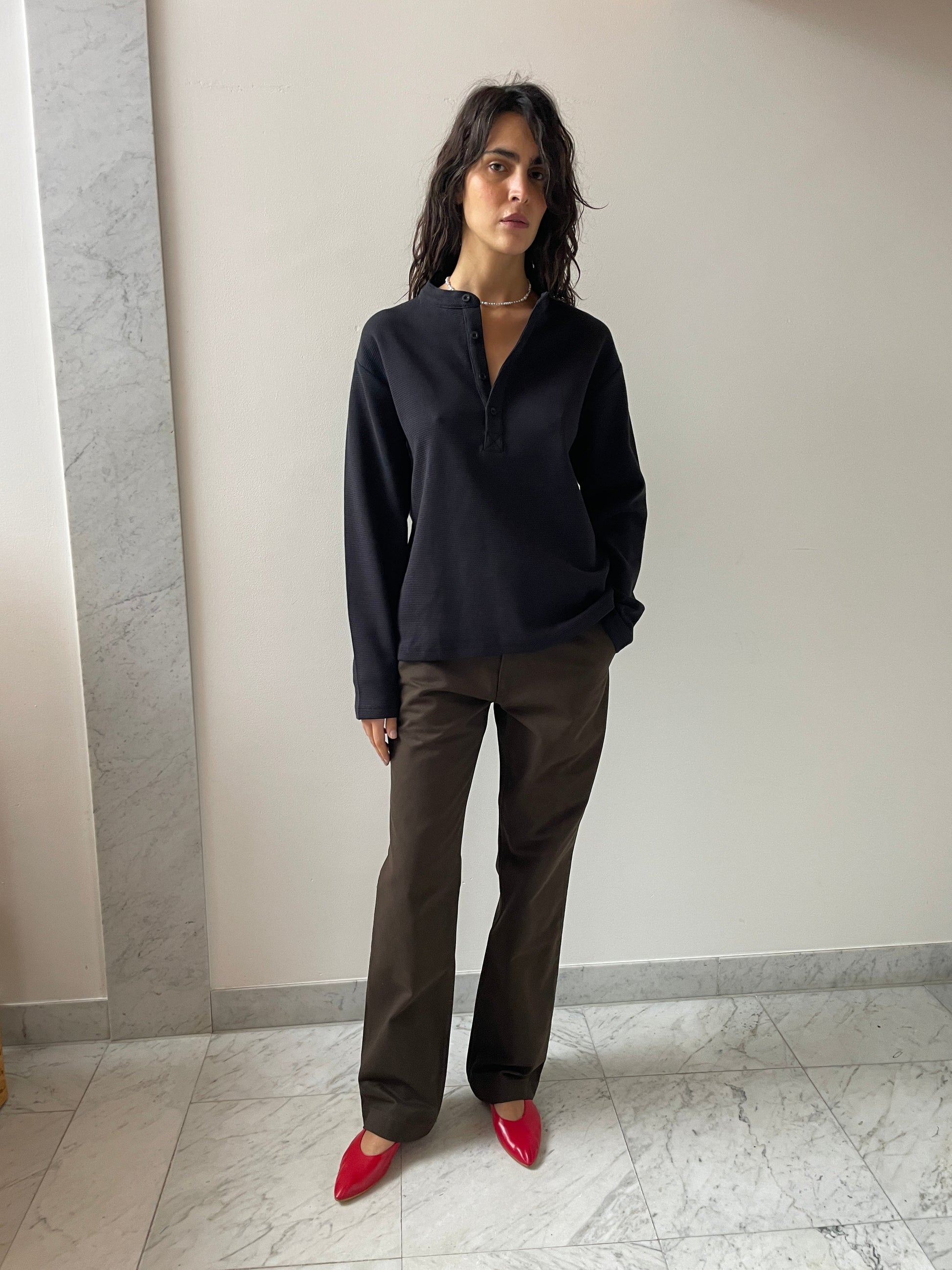 Sally Pants, Brown Bonne Suits