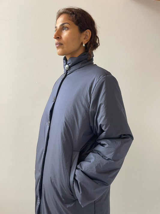 Padded Coat Crinkled Nylon, Orage BAMBOU ROGER KWONG