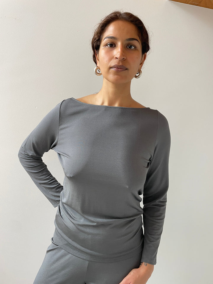 Long Sleeves Top, Dolphin BAMBOU ROGER KWONG