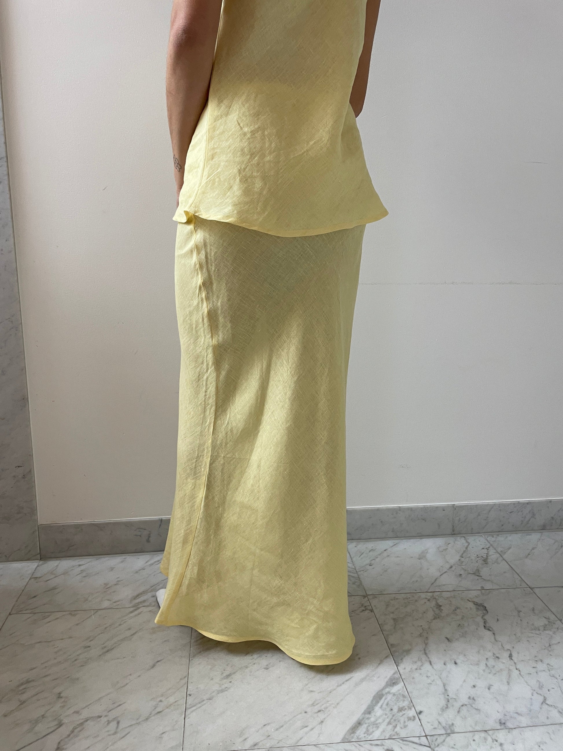 Dydine Skirt, Yellow (Marseille) BASERANGE