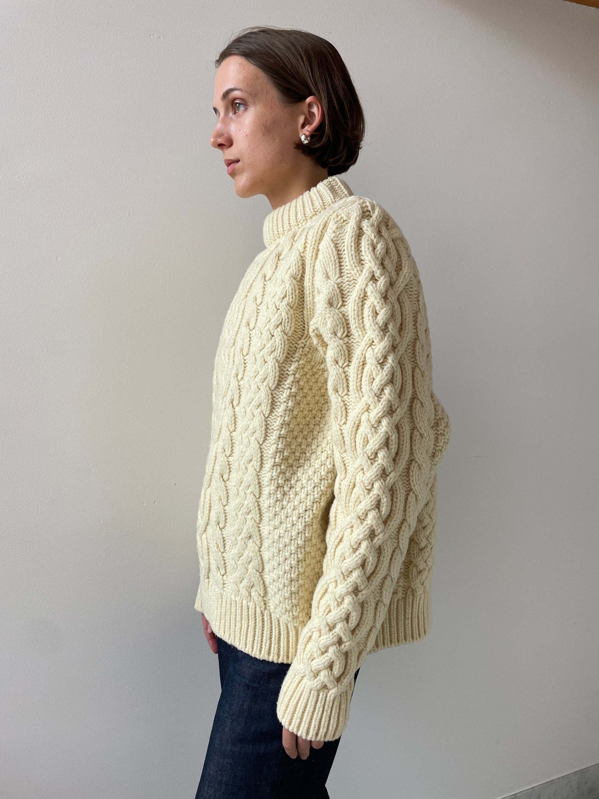 Lens Sweater, Chaume Sand BASERANGE