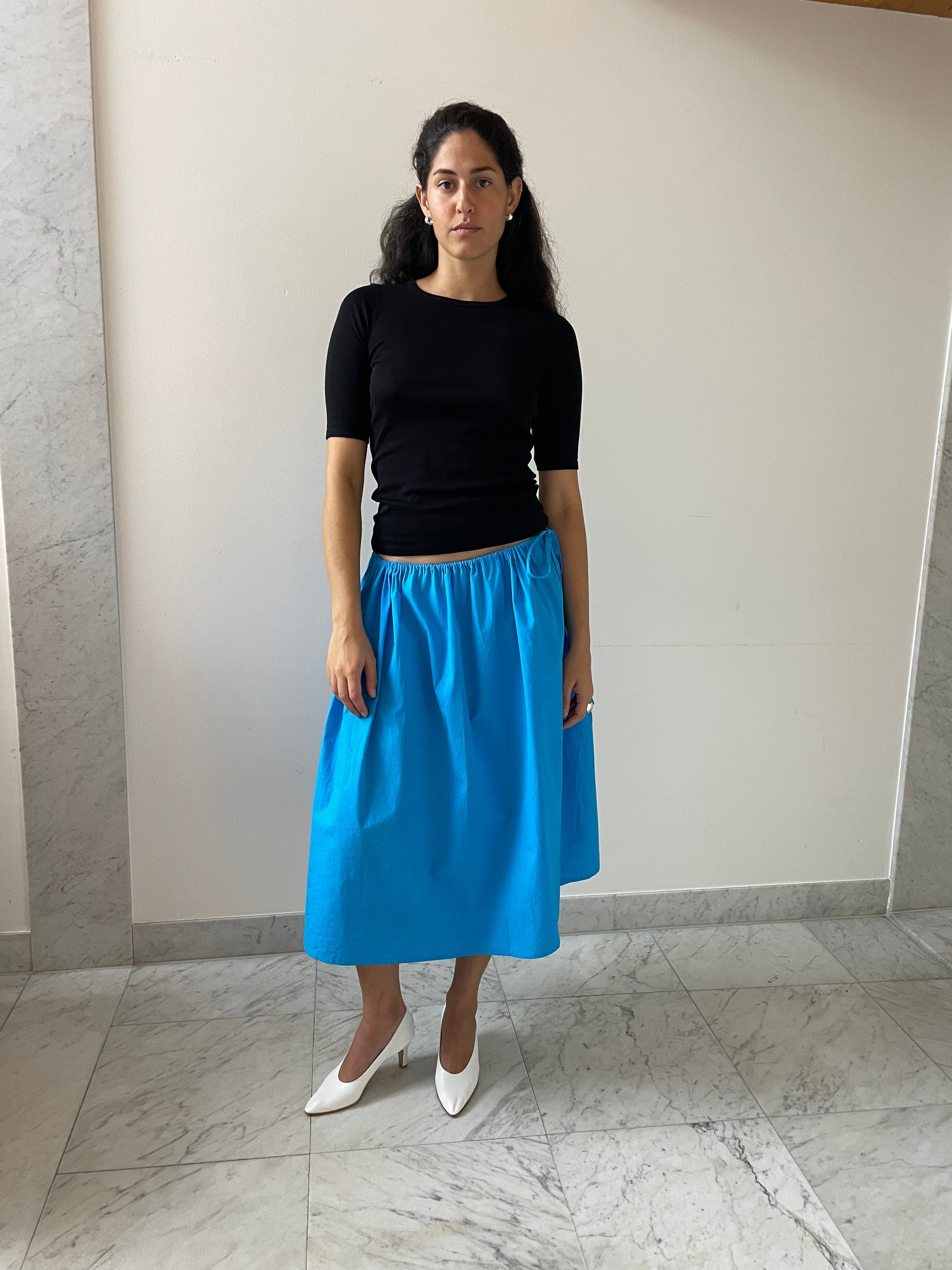Tie Skirt, Turqoise Brooke Callahan