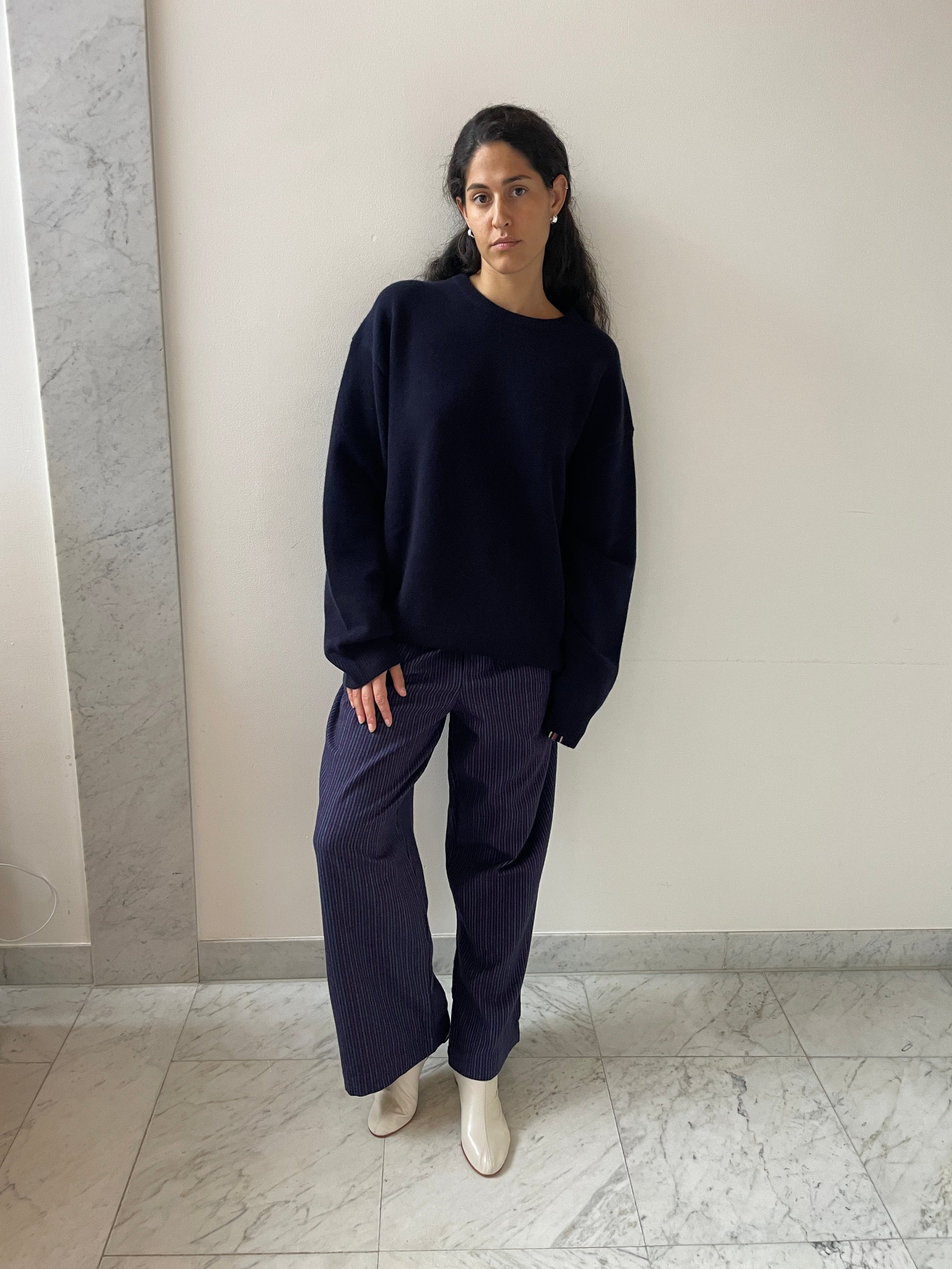Mike, Navy EXTREME CASHMERE