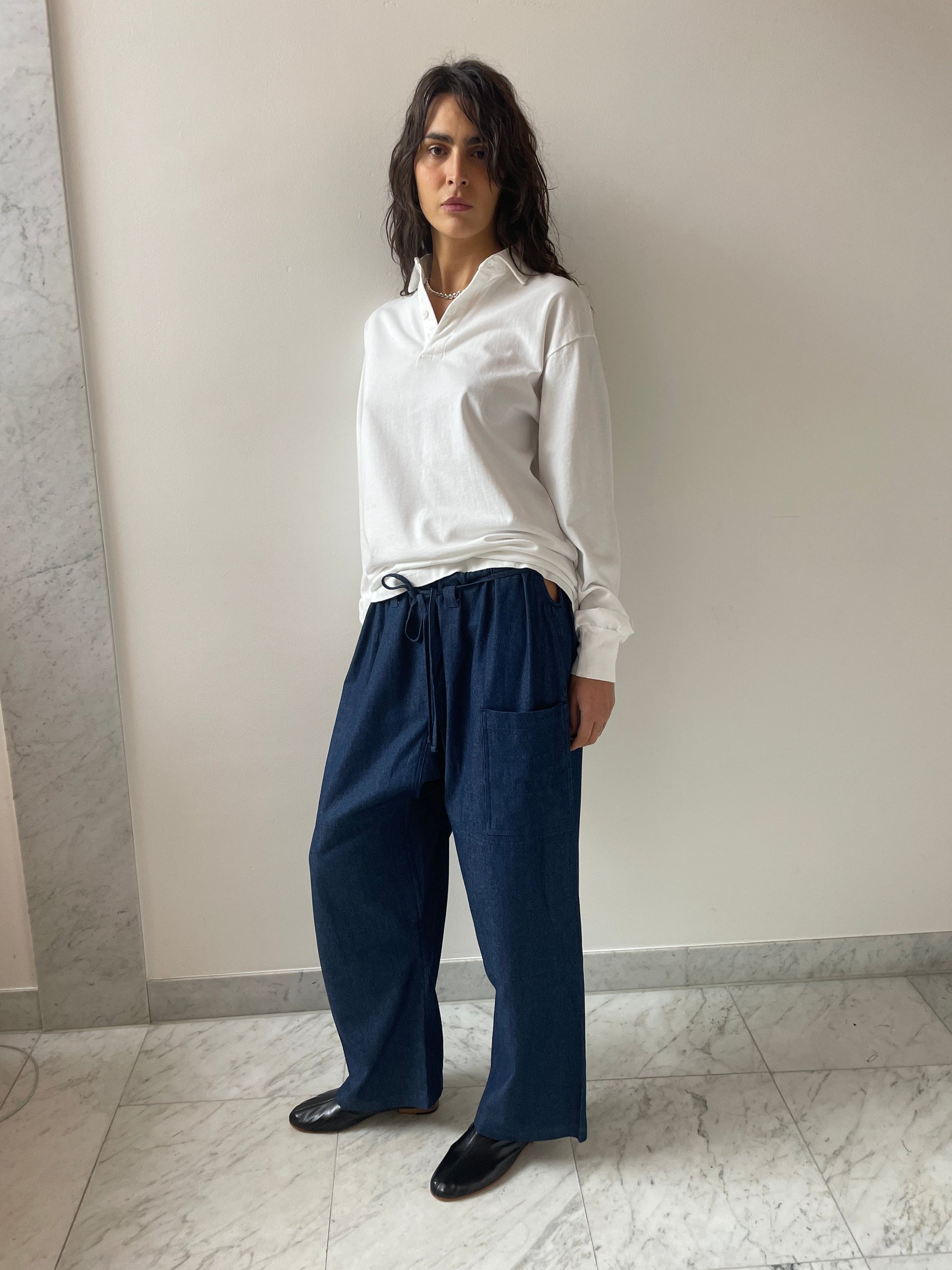 Denim Lou Pant, Dark Wash GIL RODRIGUEZ