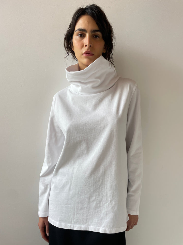 Grace Turtleneck, White GIL RODRIGUEZ