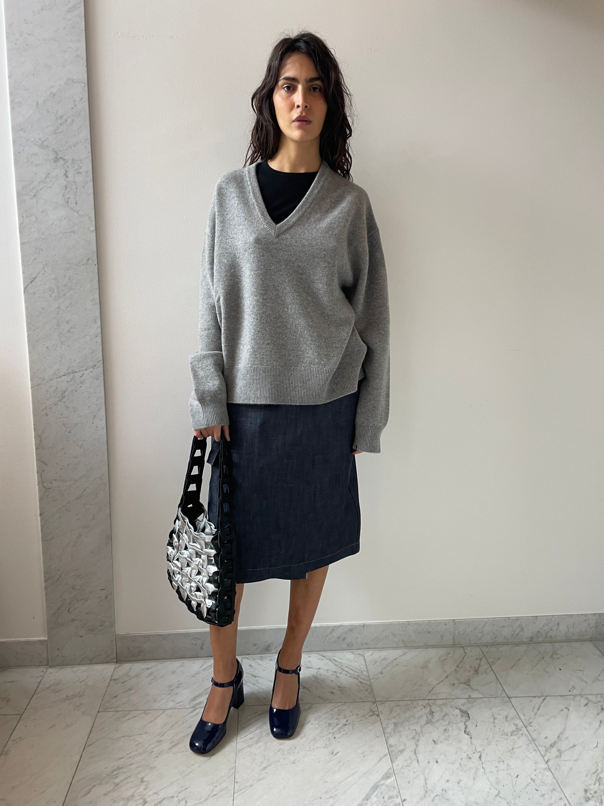 Bonne Skirt, Raw Selvedge Denim Bonne Suits