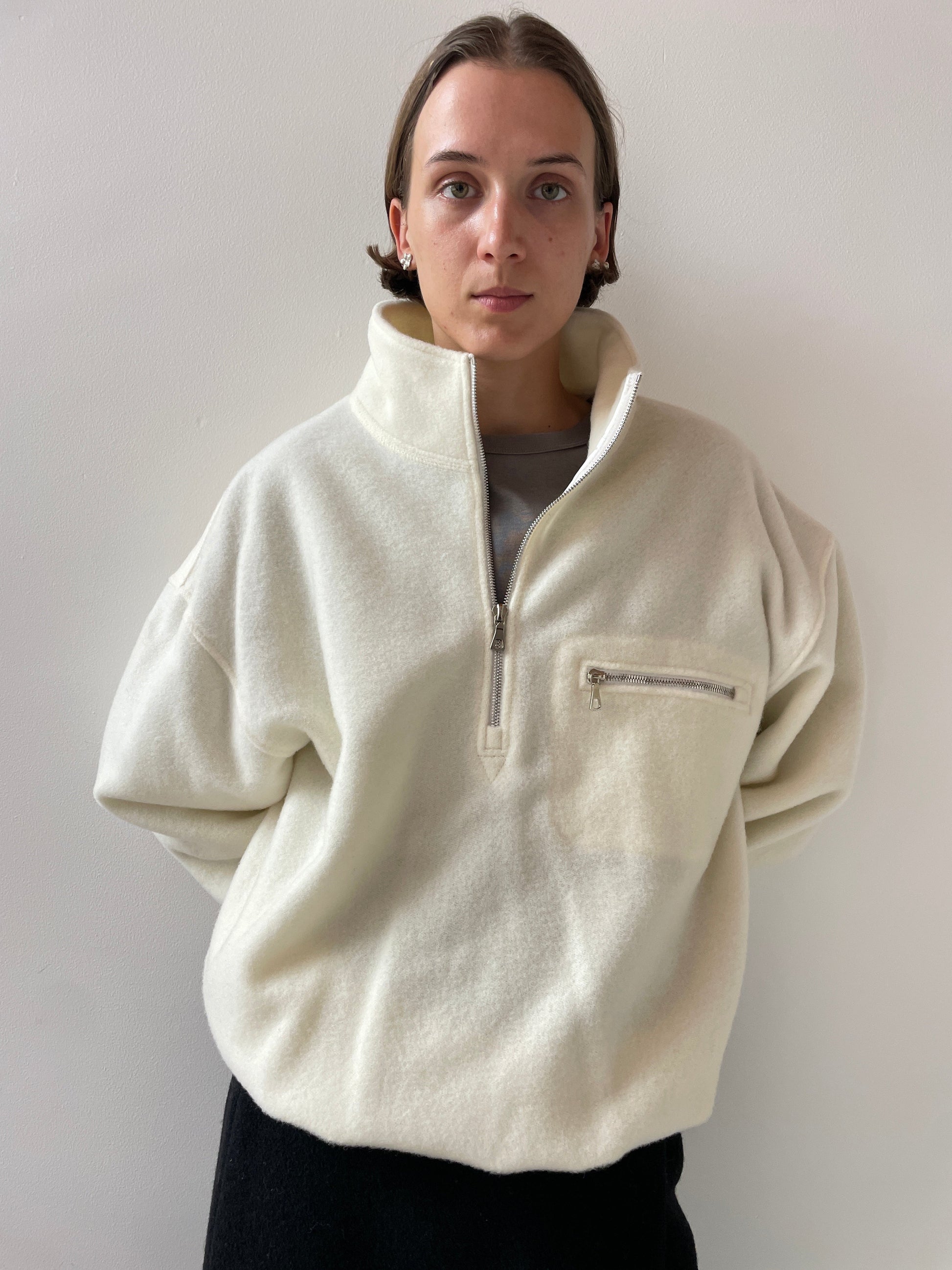 Polar Fleece, White RIER