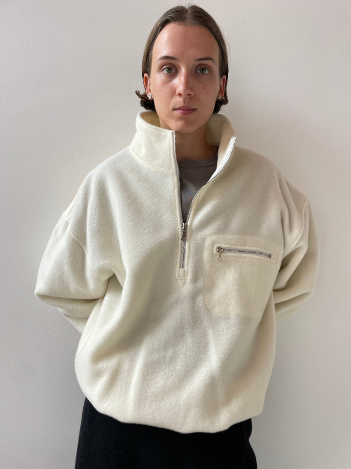 Polar Fleece, White RIER