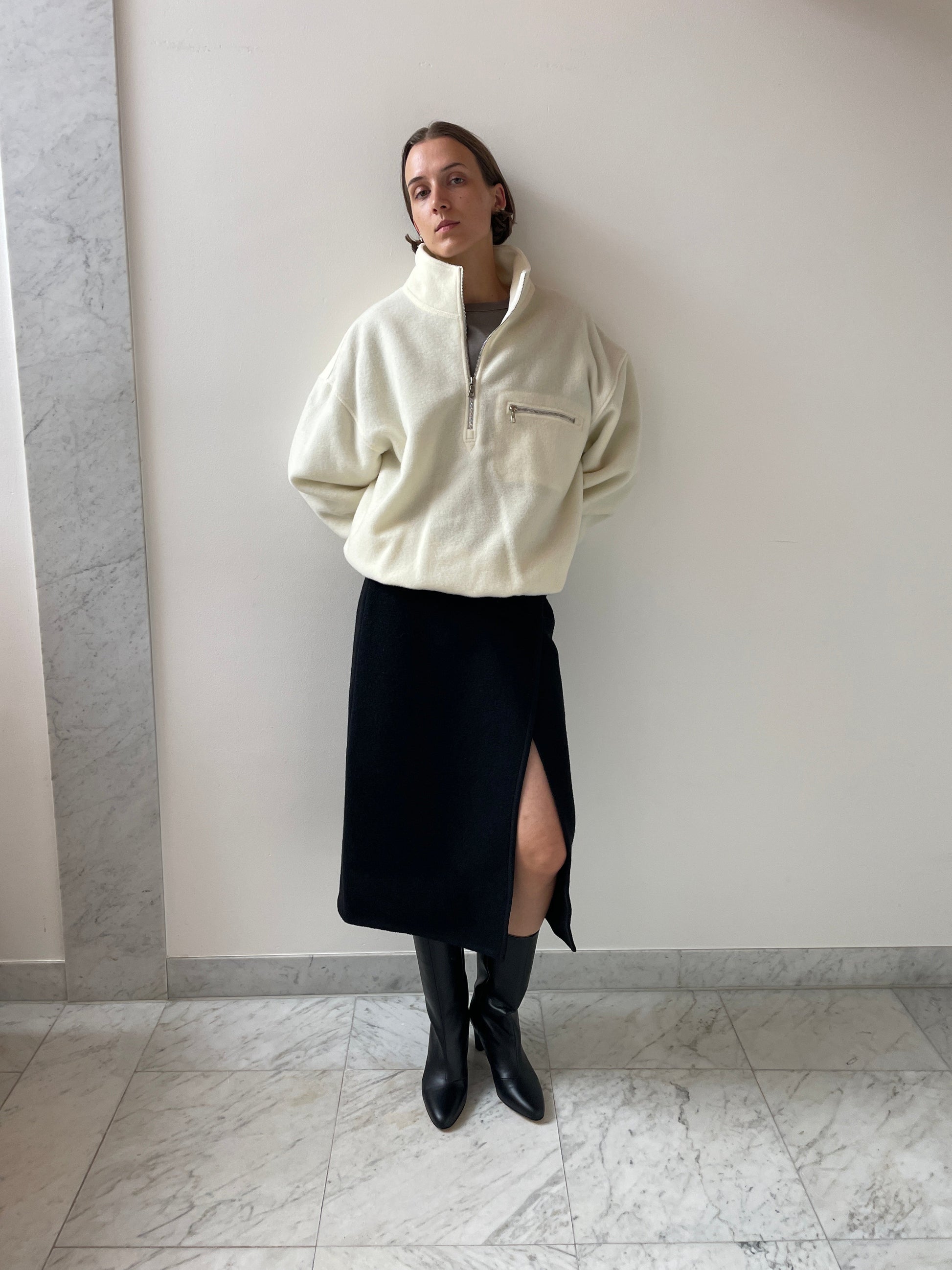 Polar Fleece, White RIER