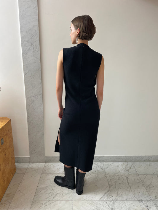 Walker Dress Long, Black RIER