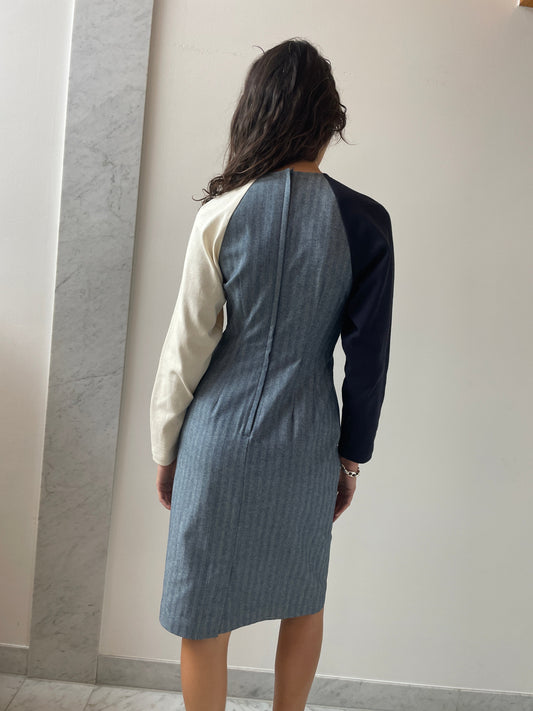 Messenger Dress, Herringbone SC103
