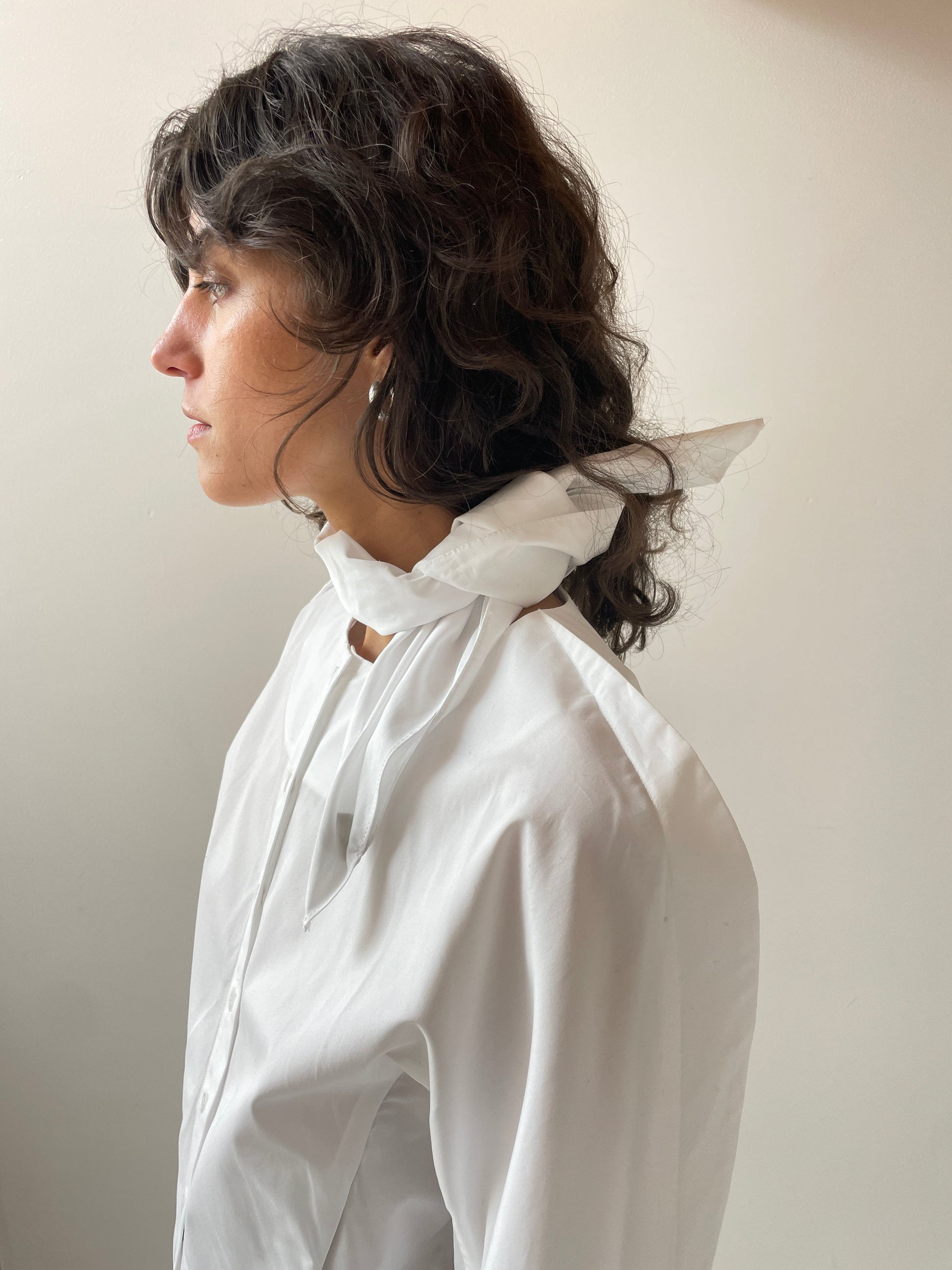 Eline Shirt, White Fidan Novruzova