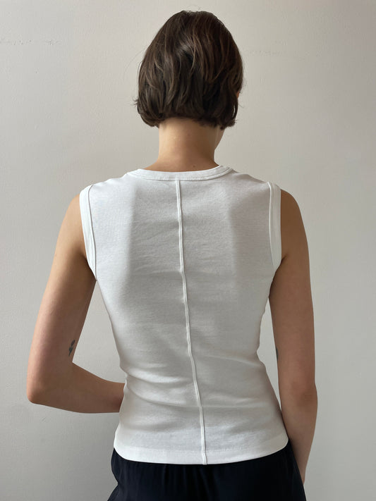 Dewi Tank, White FLORE FLORE