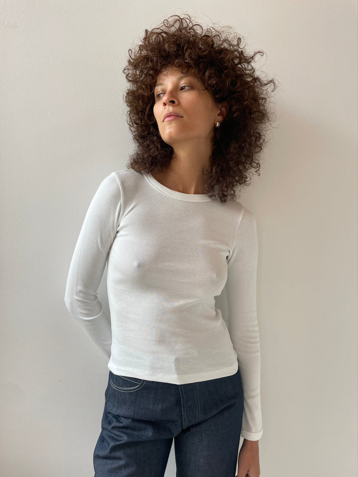 Max Tee, White FLORE FLORE