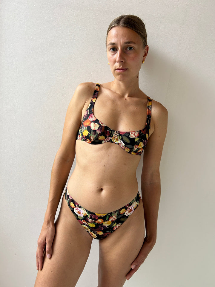 Carmen Floral Bikini Bottom FRUITY BOOTY