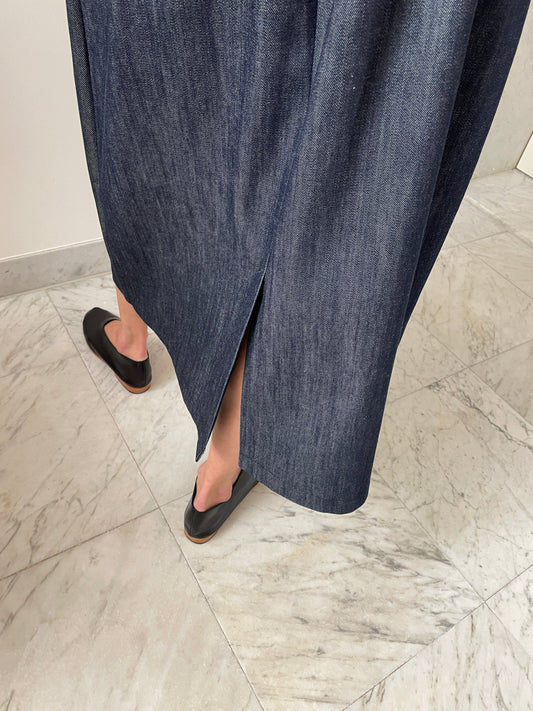 Tavern Skirt, Indigo SC103