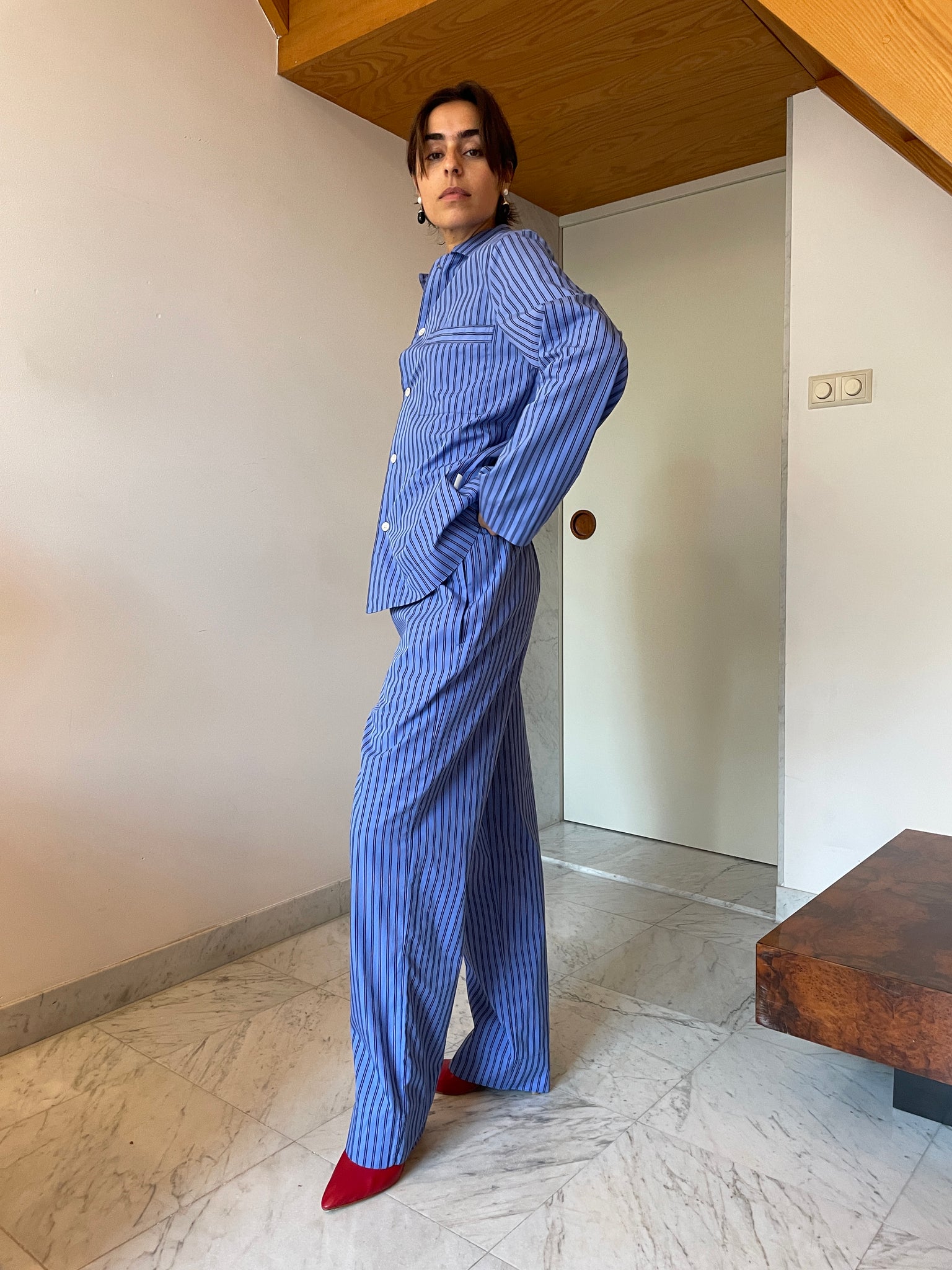 Pyjama Pants, Boro Stripes