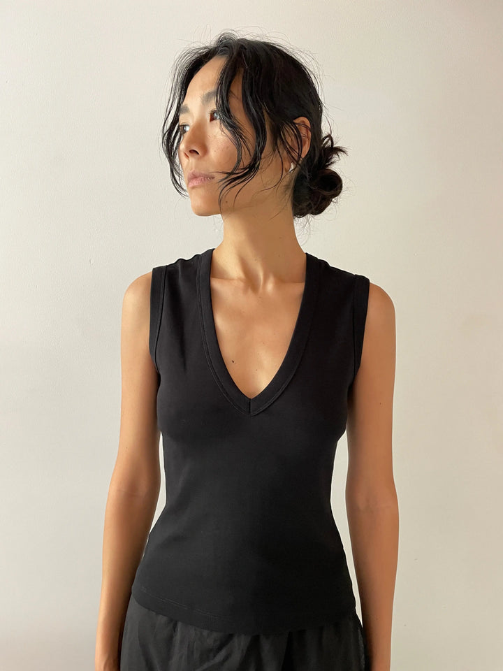 Dewi Tank, Black FLORE FLORE