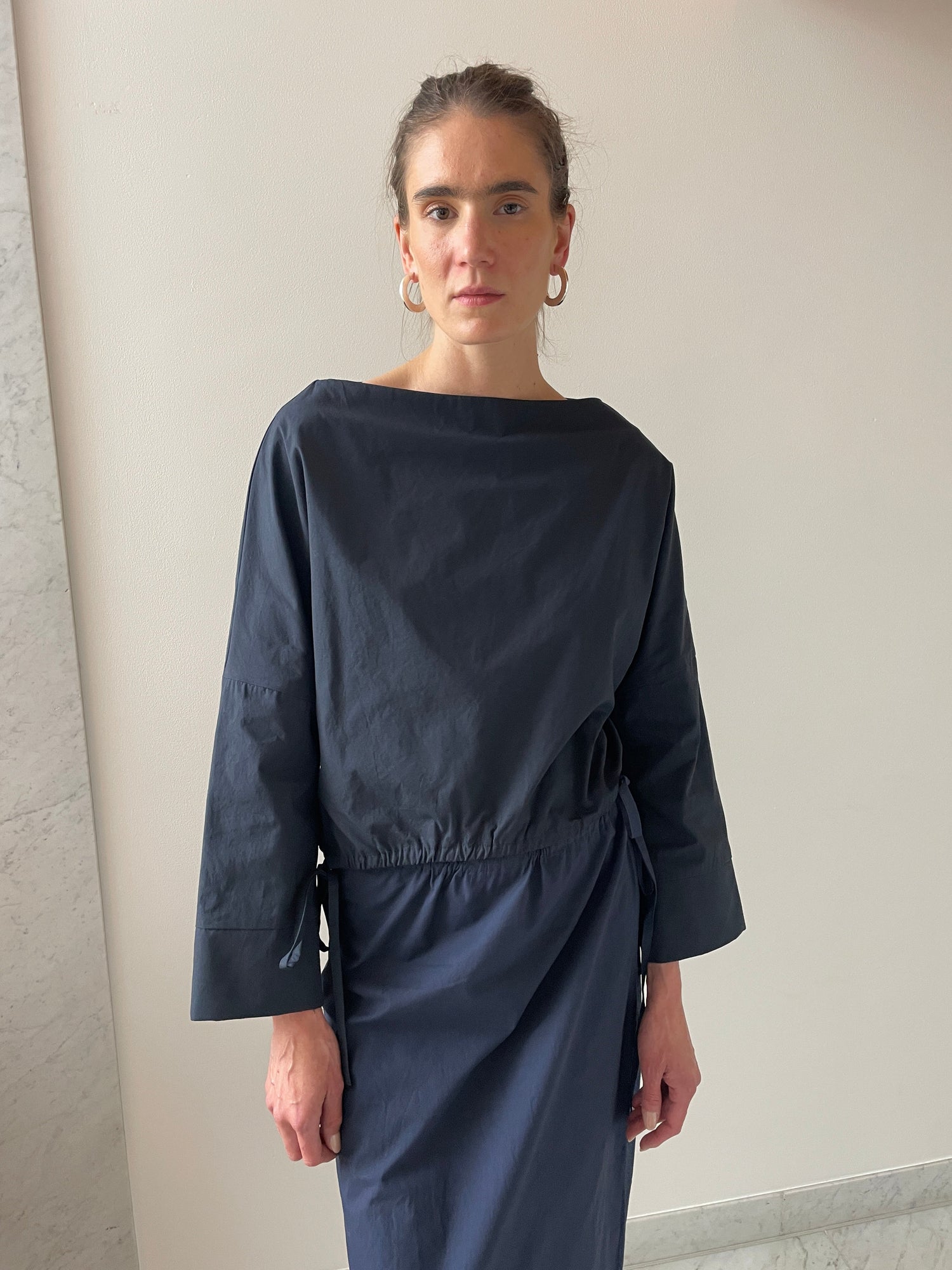 Cuff Top, Dark Navy Brooke Callahan
