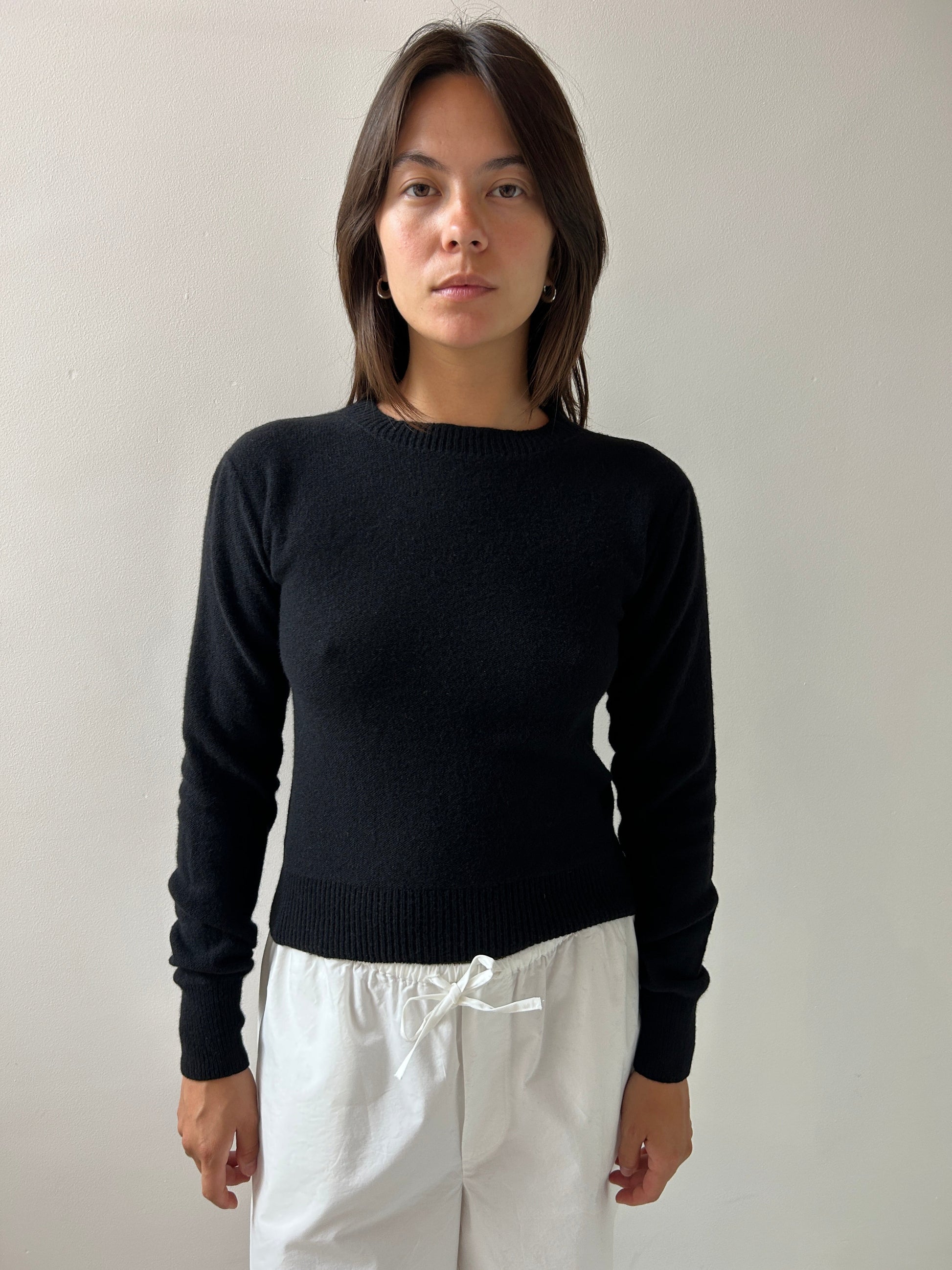 Tier Sweater, Black BASERANGE