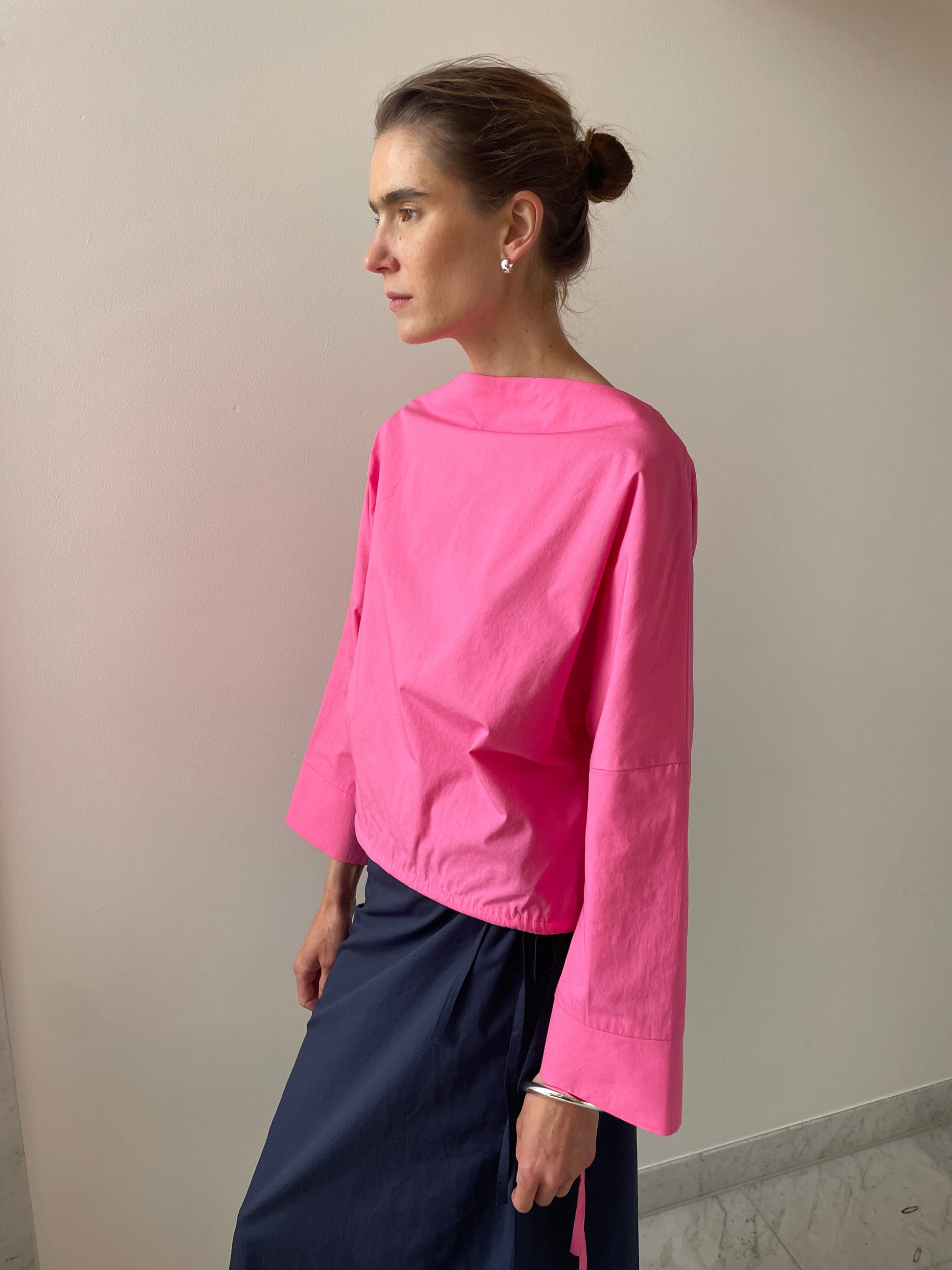 Cuff Top, Pink Brooke Callahan