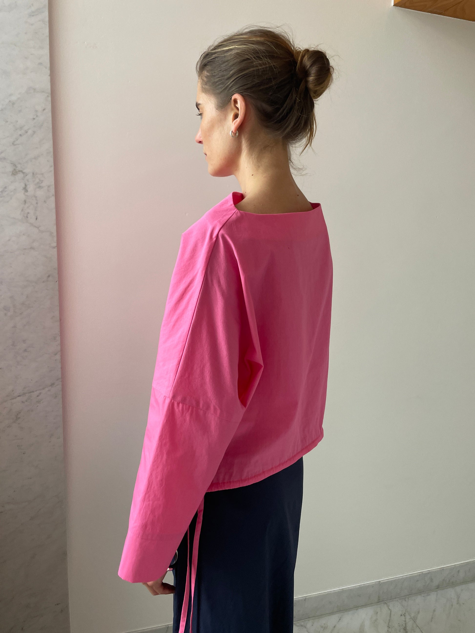 Cuff Top, Pink Brooke Callahan