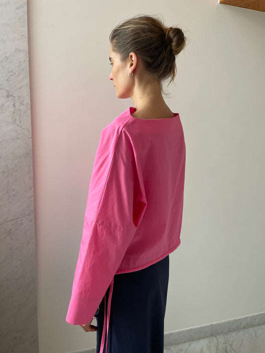 Cuff Top, Pink Brooke Callahan