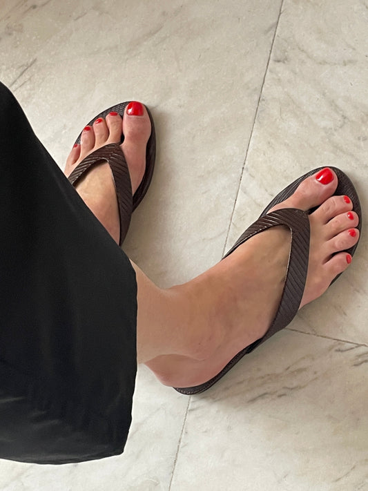 Flat Thong Sandal, Snake LE MONDE BÉRYL