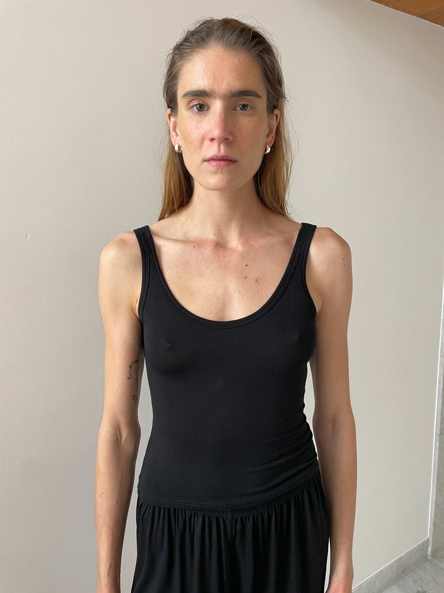 Recline Tank, Black