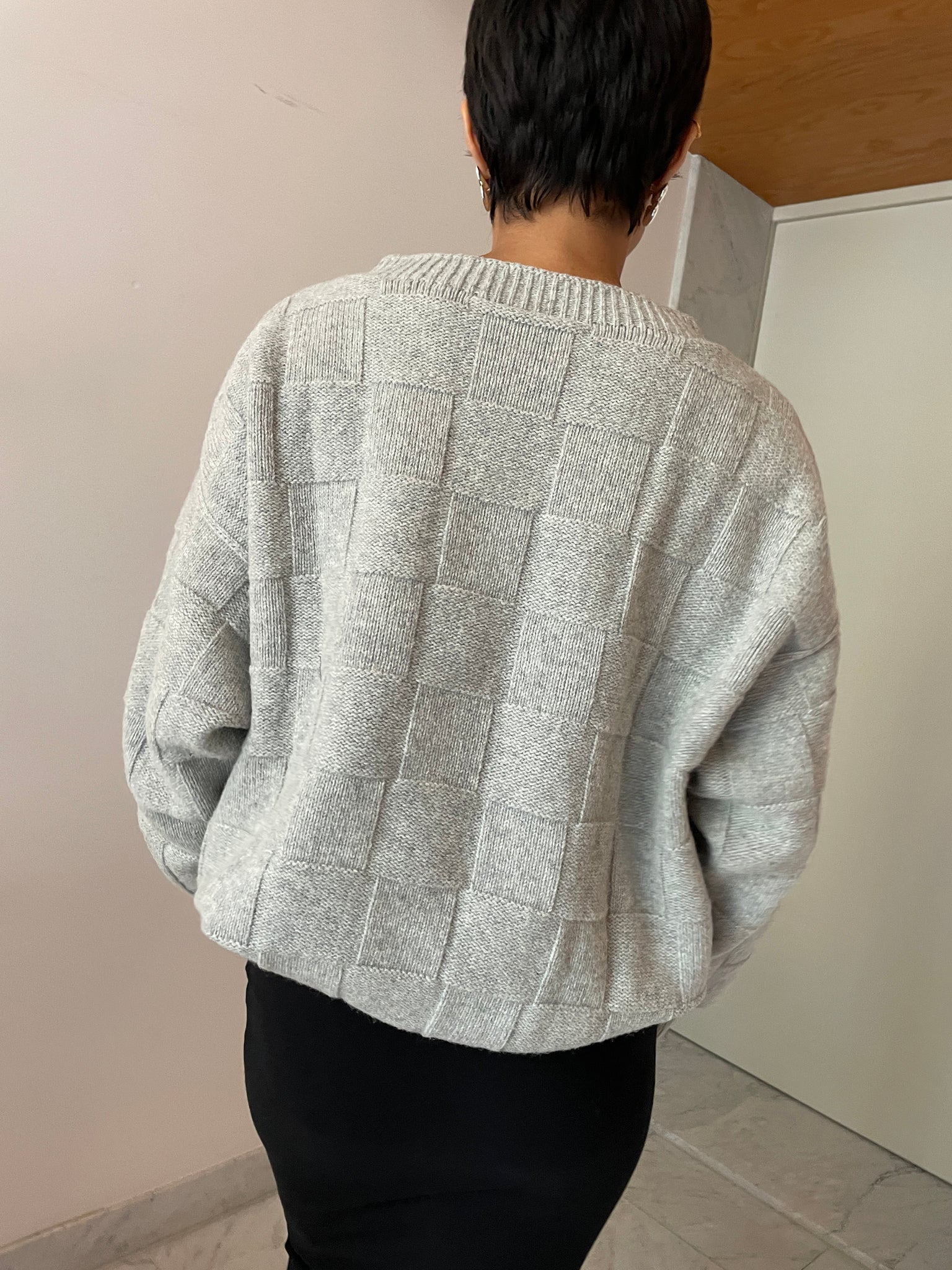 Ulus Sweater, Grey Melange