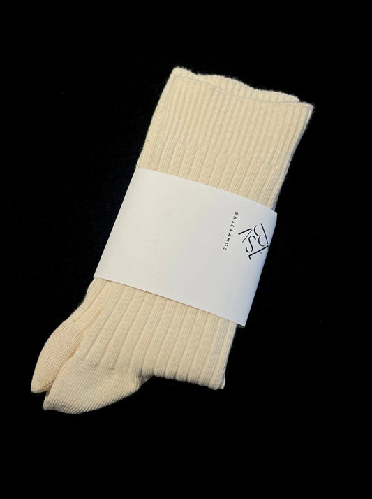Rib Overankle Socks BASERANGE