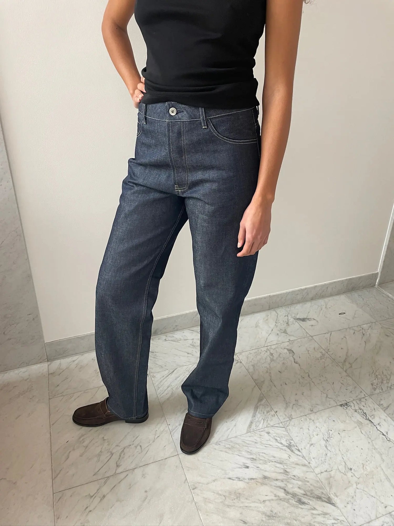 Lawrence, Raw Denim OLGA BASHA