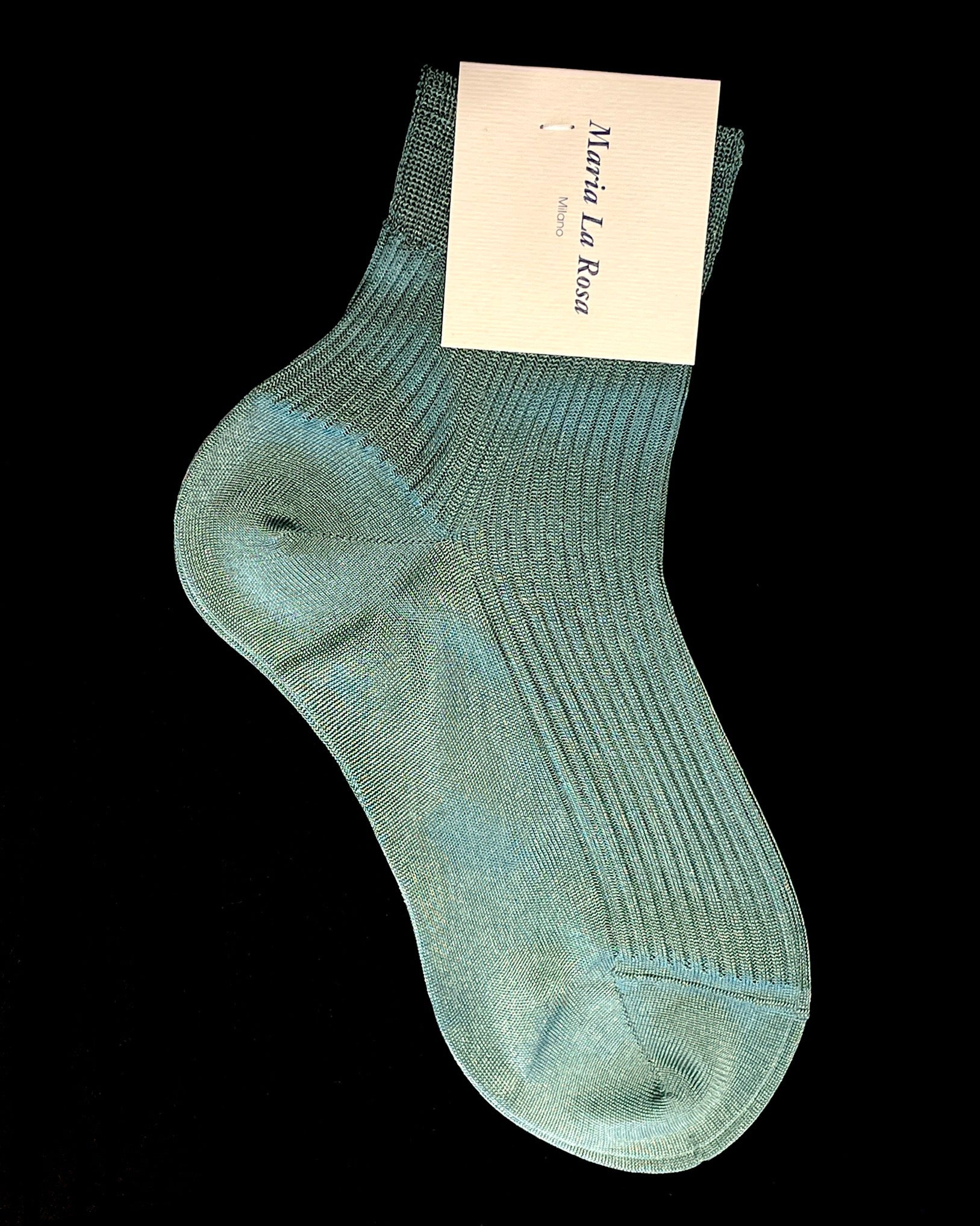 Silk Socks, Seafoam