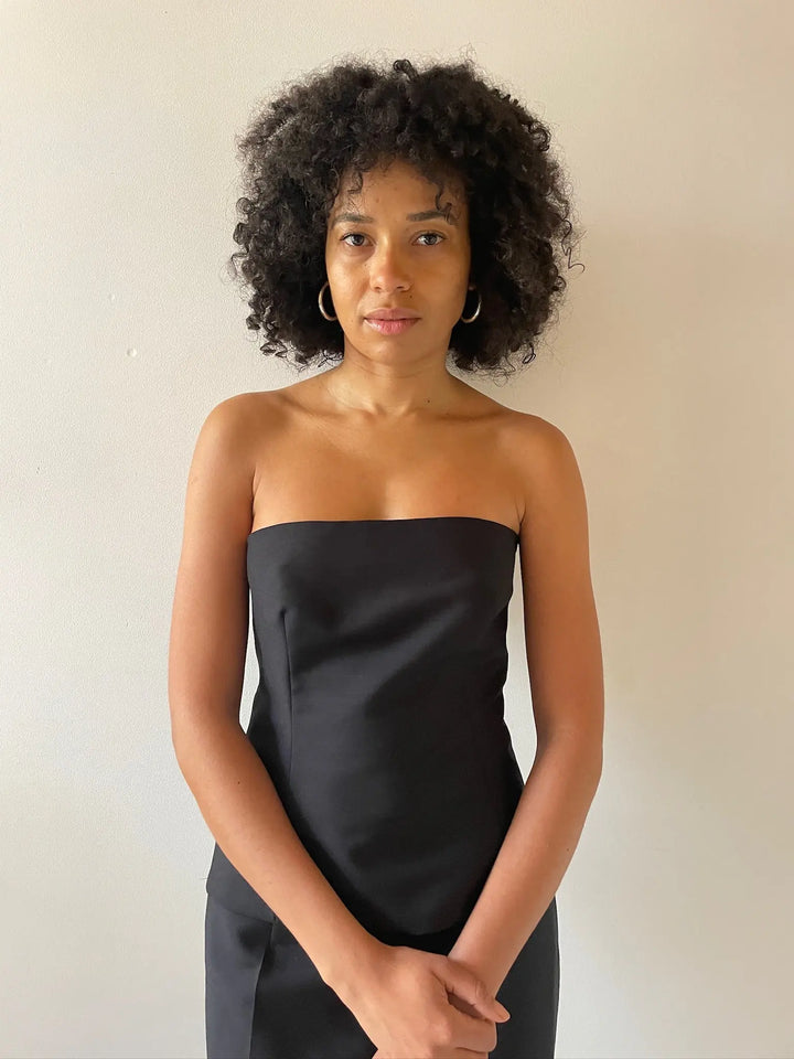 Bustier Nuit, Dark Blue BAMBOU ROGER KWONG