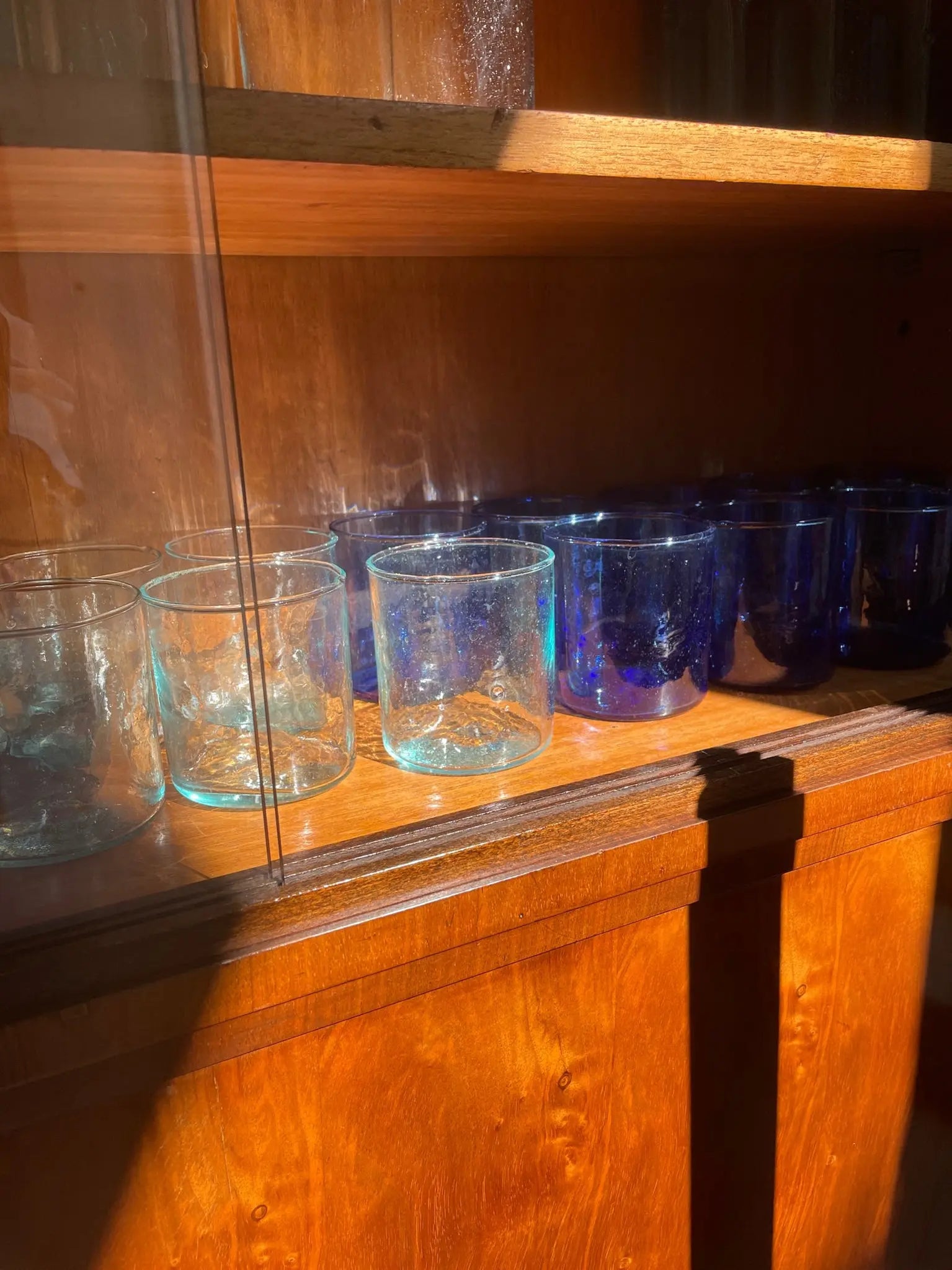 Set of Handblown Glasses, Short