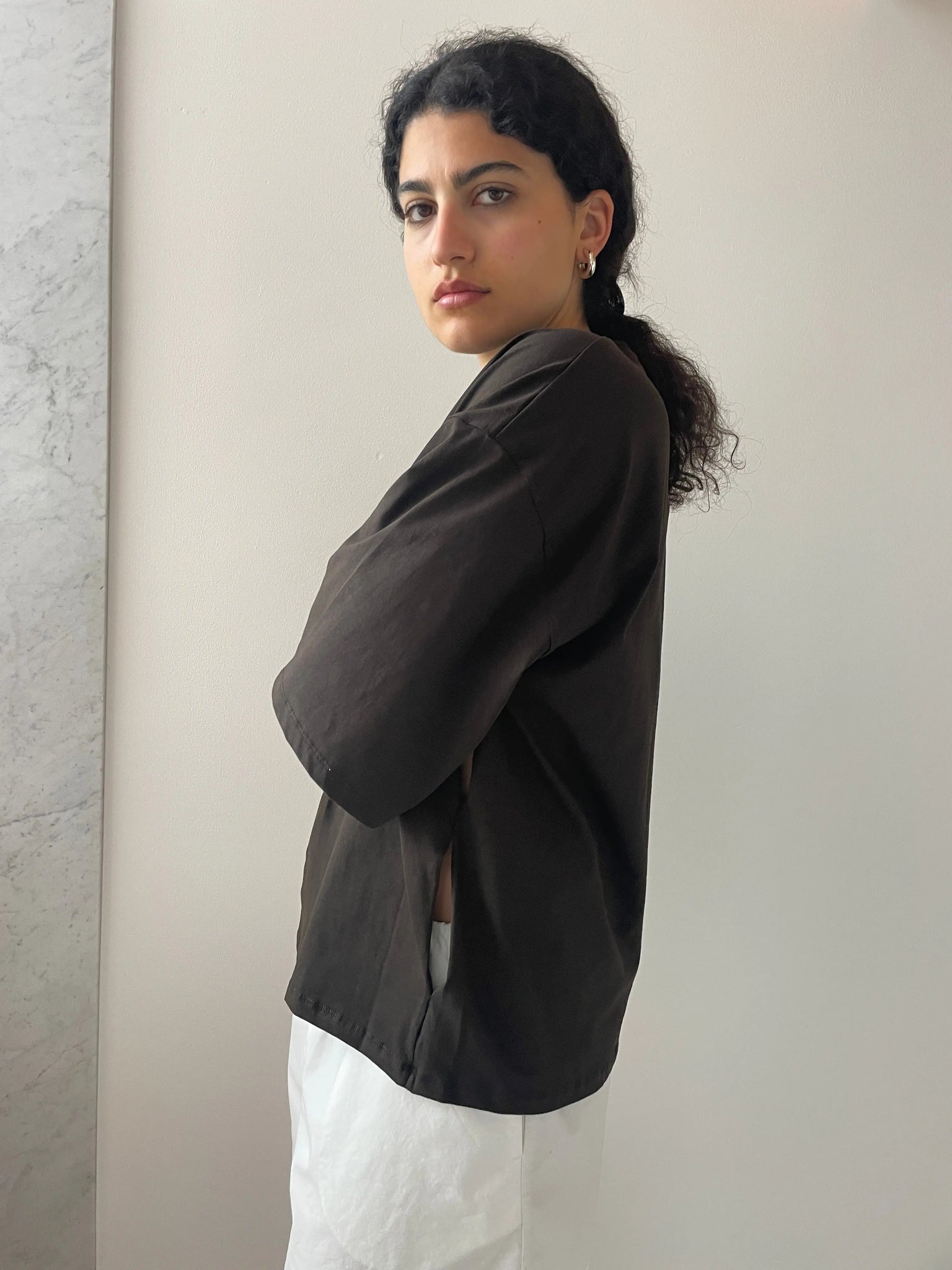 Bourgeois Capri Pants, Dark Khaki