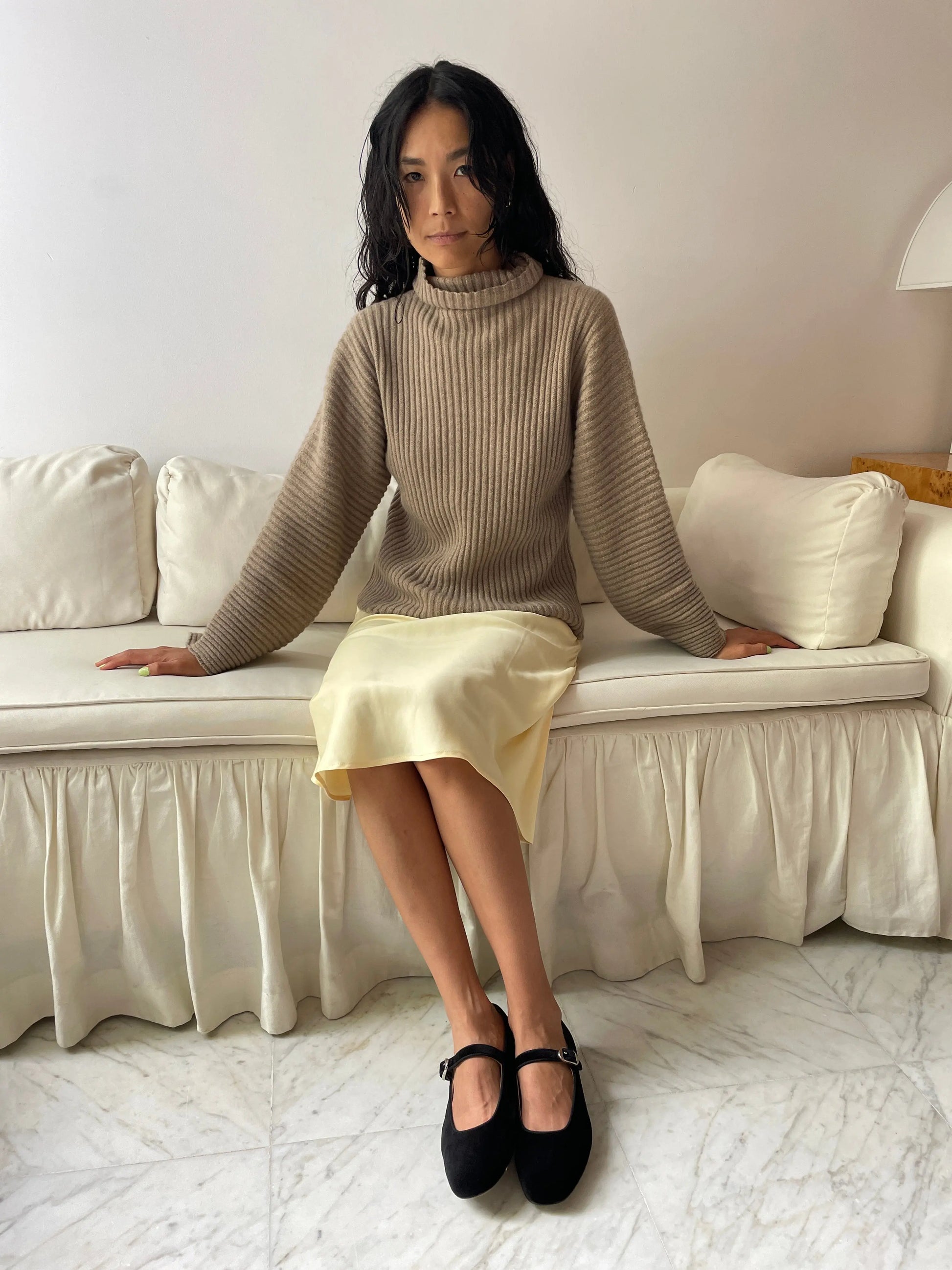 Kai Turtleneck, Brown BASERANGE