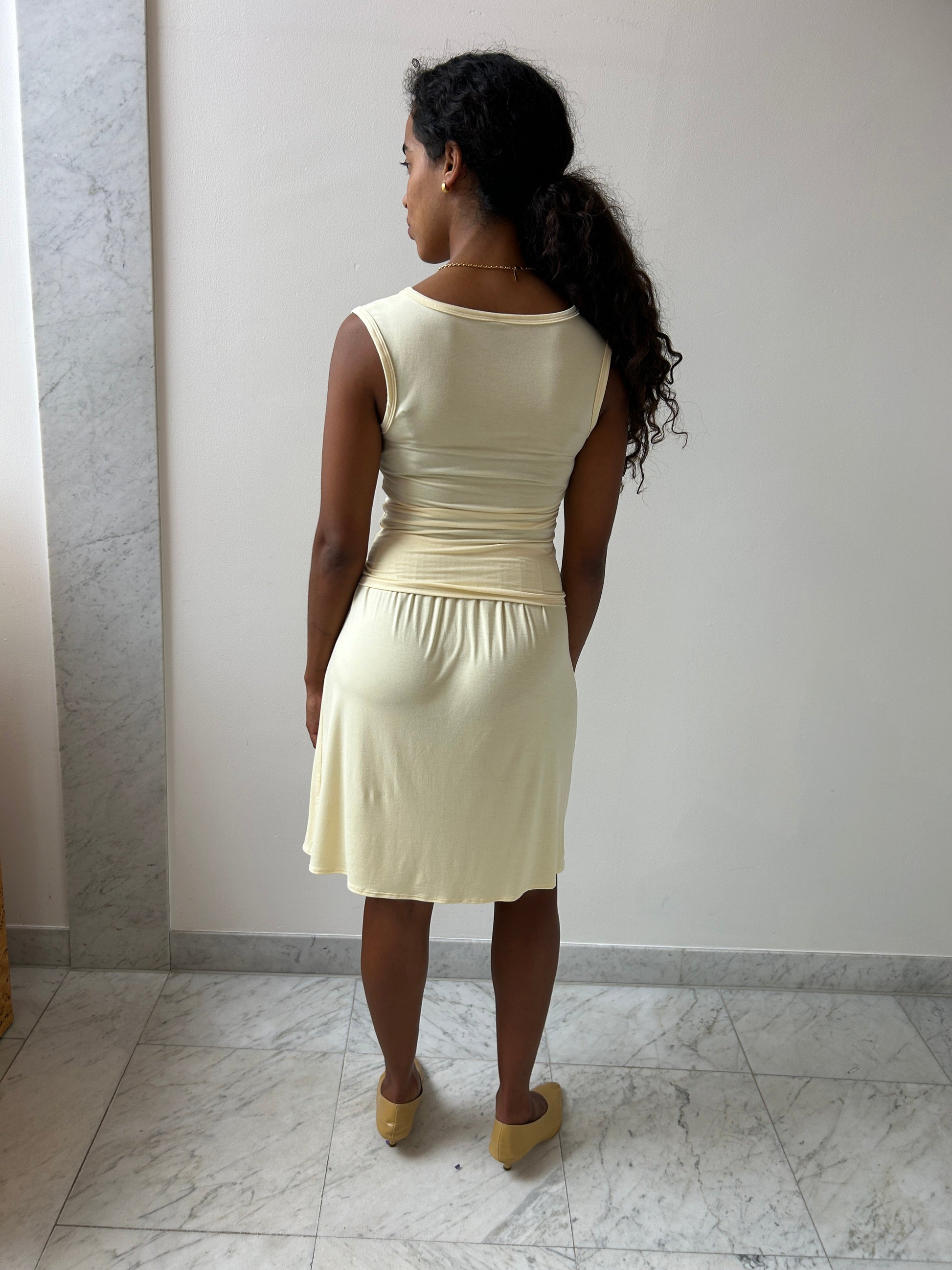 Recline Skirt, Limoncello KYE INTIMATES