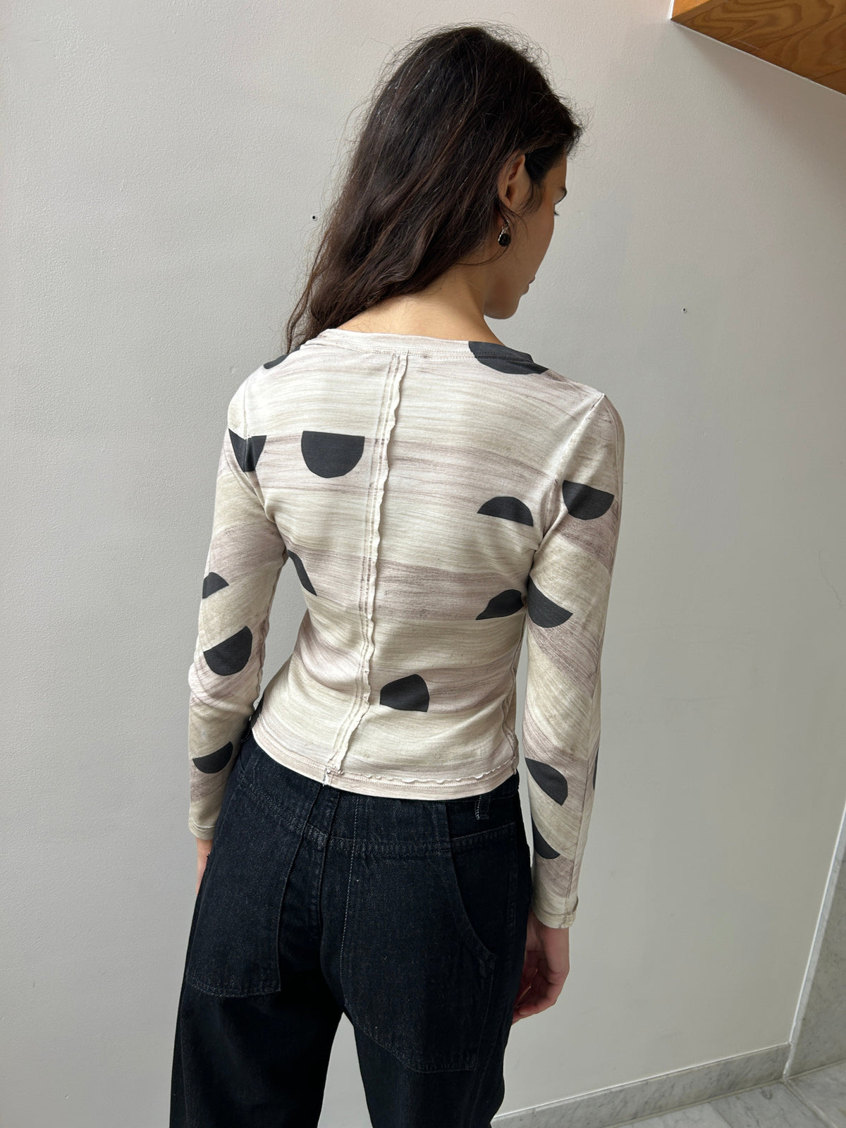 Lapped Baby Crewneck, Spot ECKHAUS LATTA