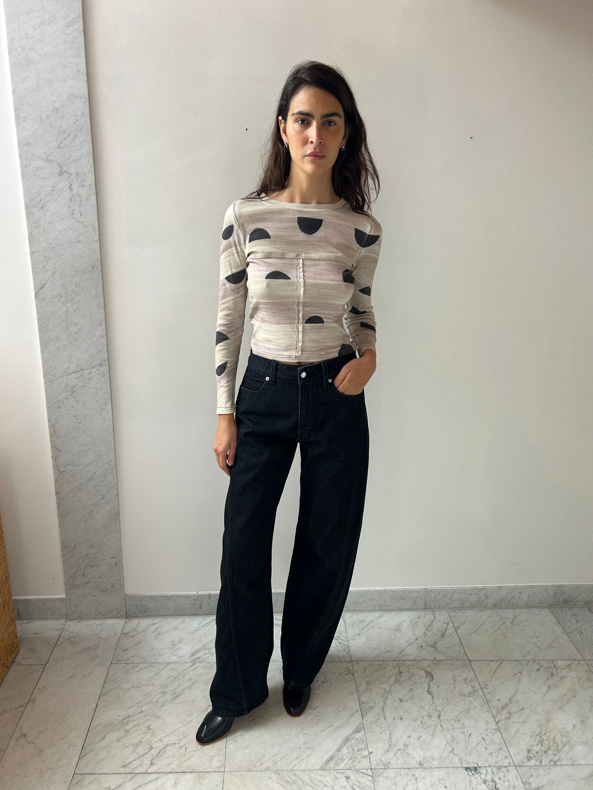 Lapped Baby Crewneck, Spot ECKHAUS LATTA