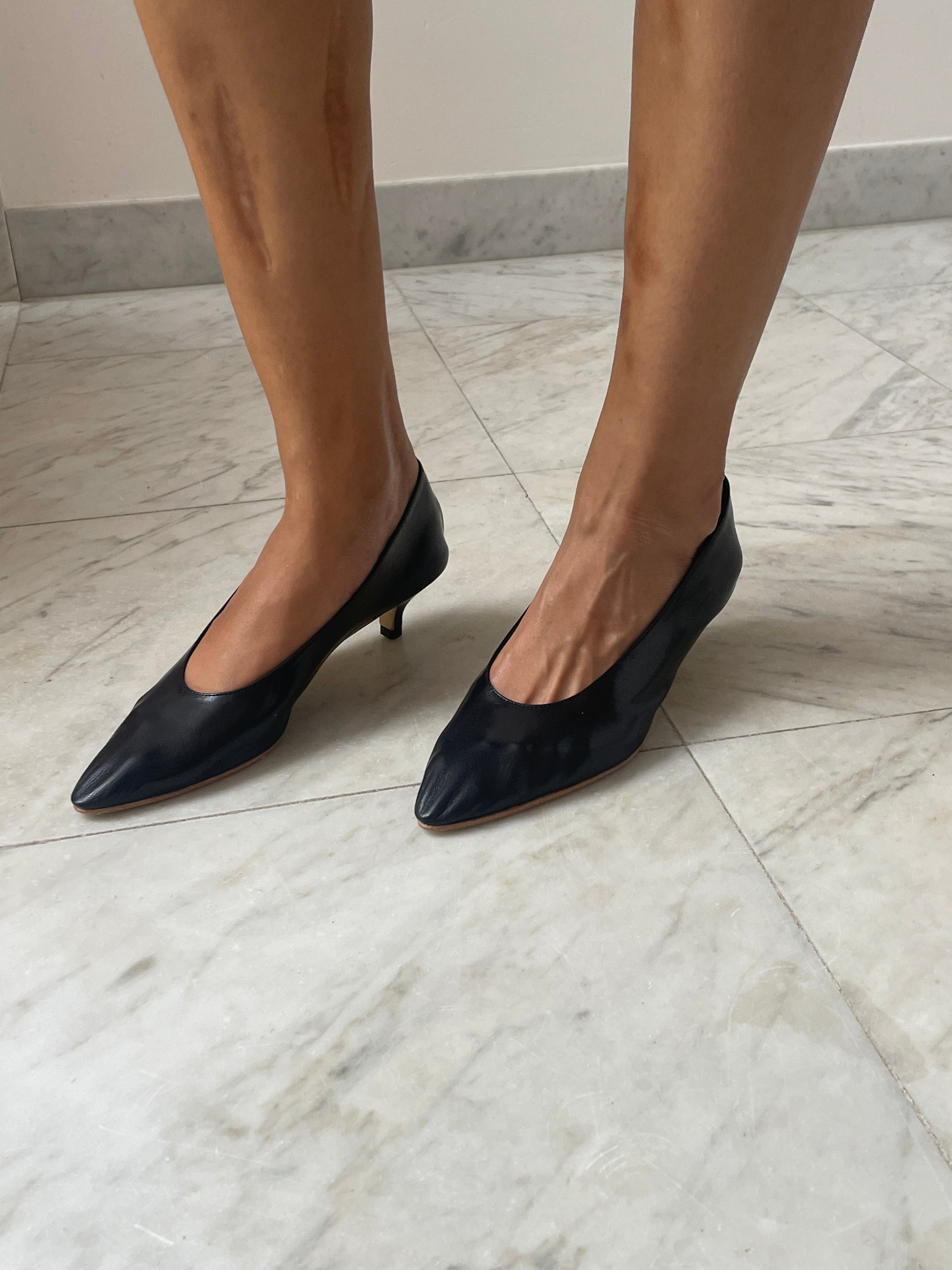 MARTINIANOブラックシューズ38 Bootie in Black | Martiniano | Covet + Lou | Covet + Lou